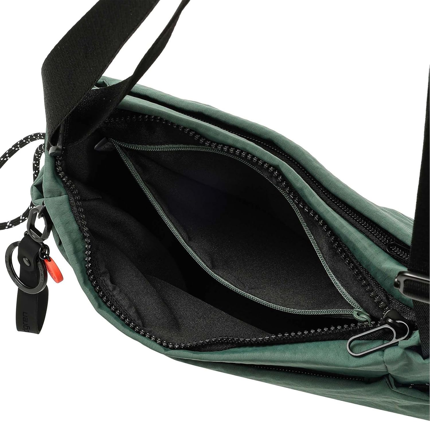 Thumbnail 4 de Hedgren MAKOTO Damen Square Crossover – String Collection Umhängetasche (Duck Green) 5,5 l