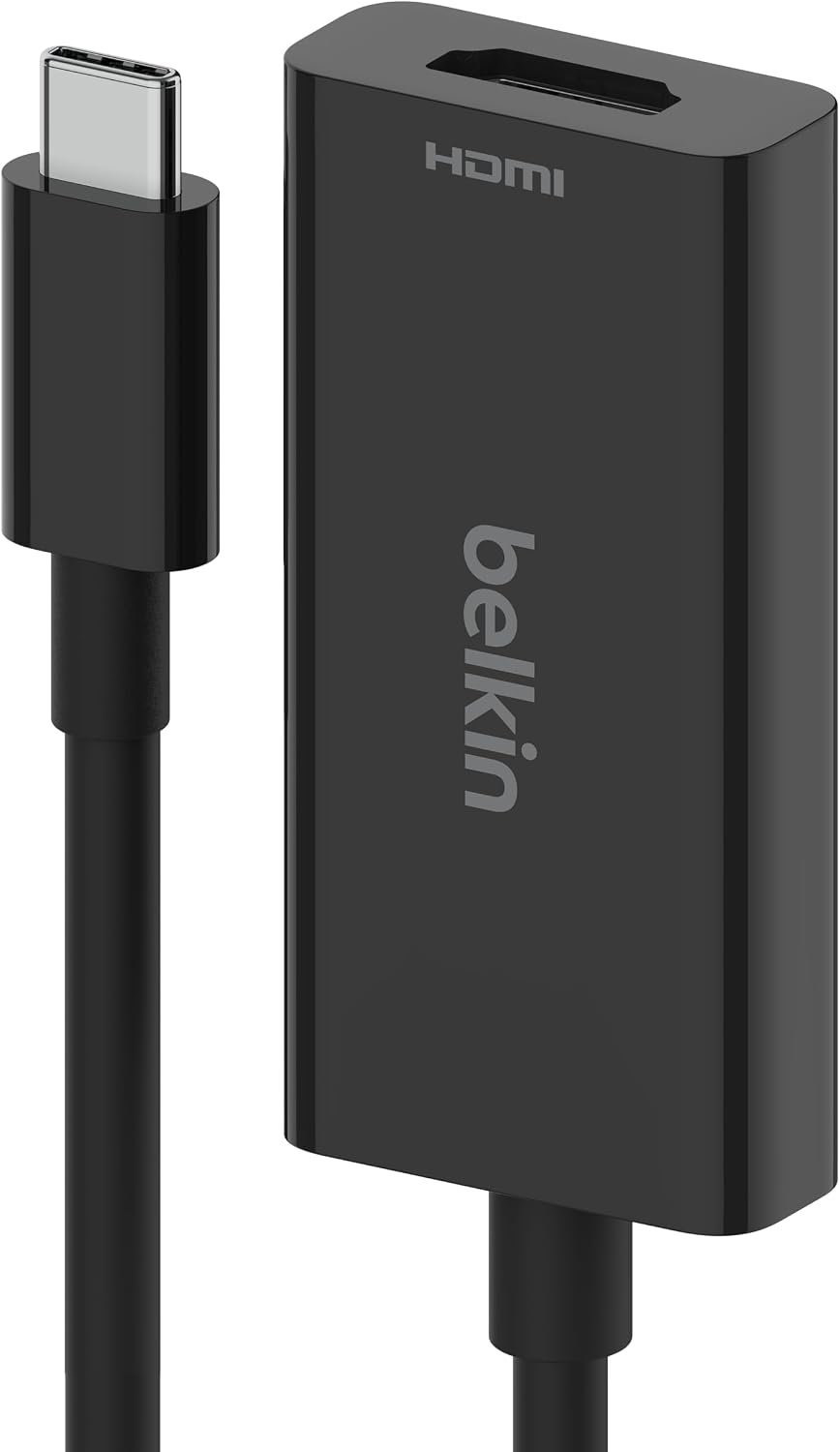 Detalle de Belkin USB-C to HDMI変換アダプター HDMI 2.1対応、8K/60Hz・4K/144Hz・HDR10+