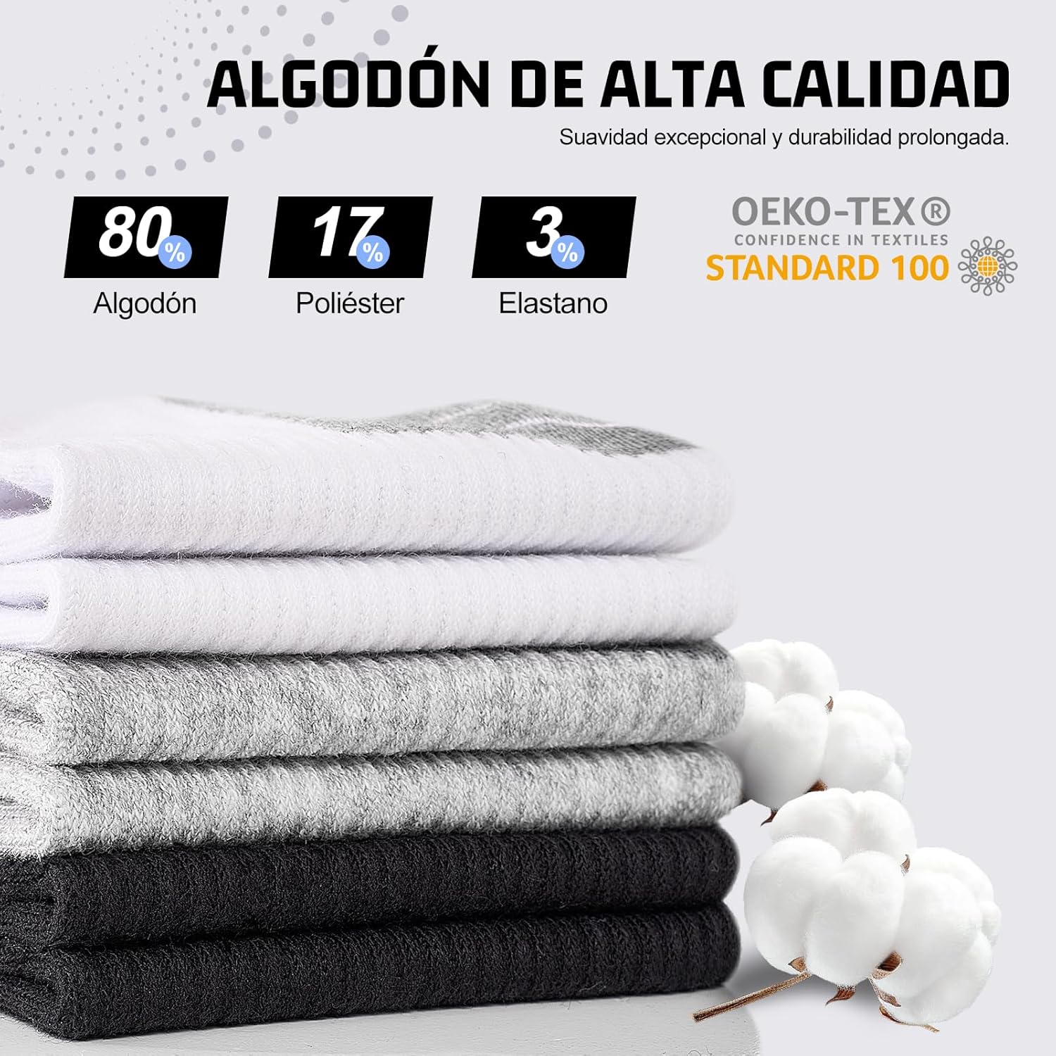 Thumbnail 5 de Effeet 10 Pares calcetines tobilleros 43-46
