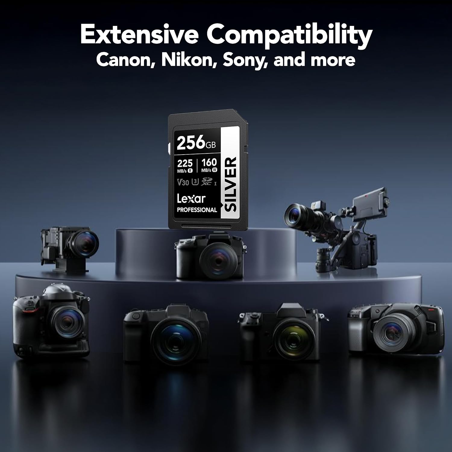 Detalle 1 de Lexar SD Memory Card 256GB