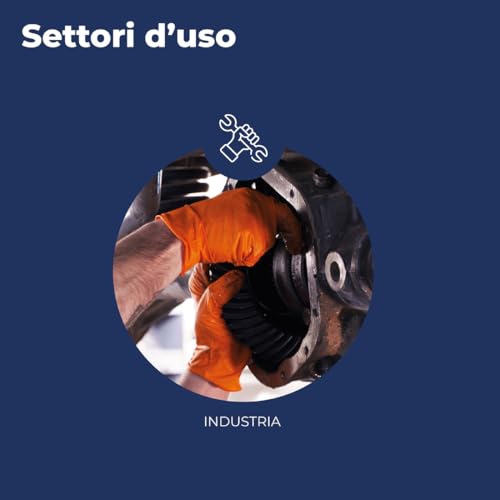 Thumbnail 6 de REFLEXX N85 / L Guanti in nitrile aderenti arancione, confezione 50