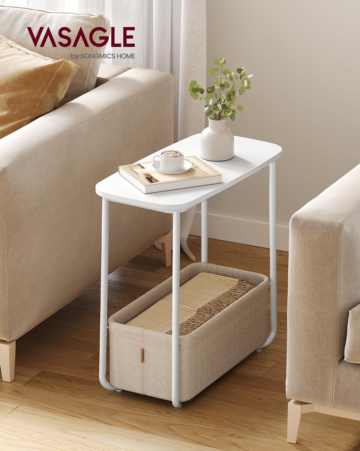 Detalle 2 de VASAGLE Side Table ULET230W10