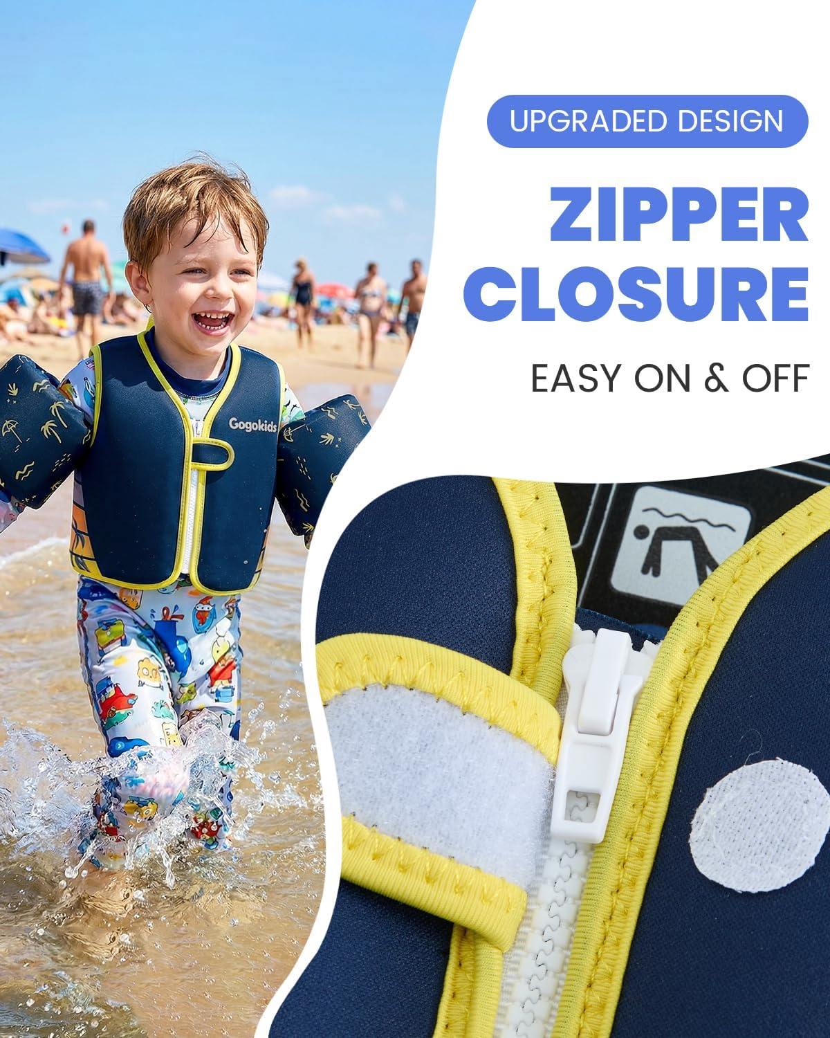Thumbnail 2 de Gogokids Kids Swim Vest Arm Bands