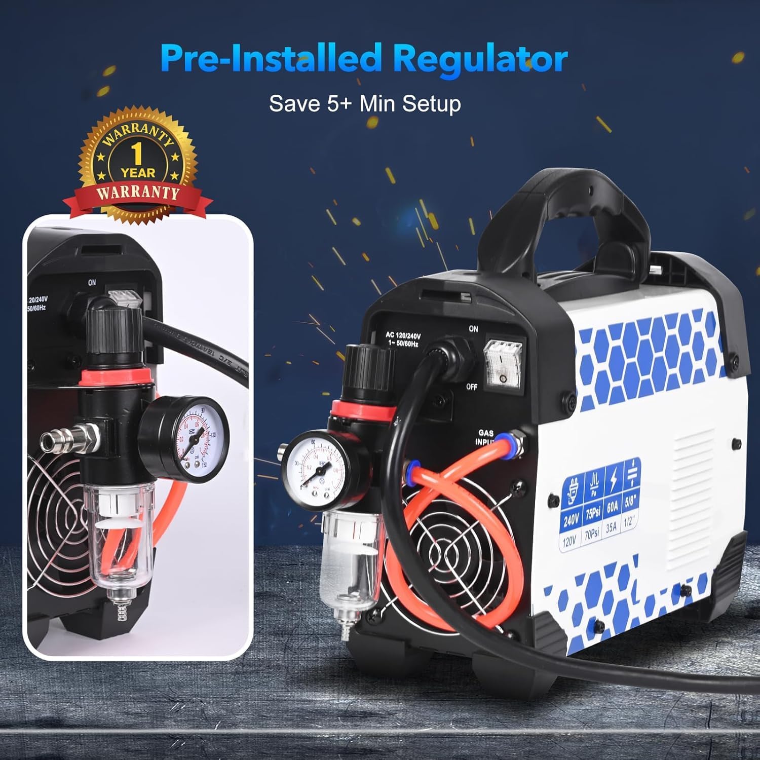 Thumbnail 3 de RBC6000D Reboot 60A Plasma Cutter 240V
