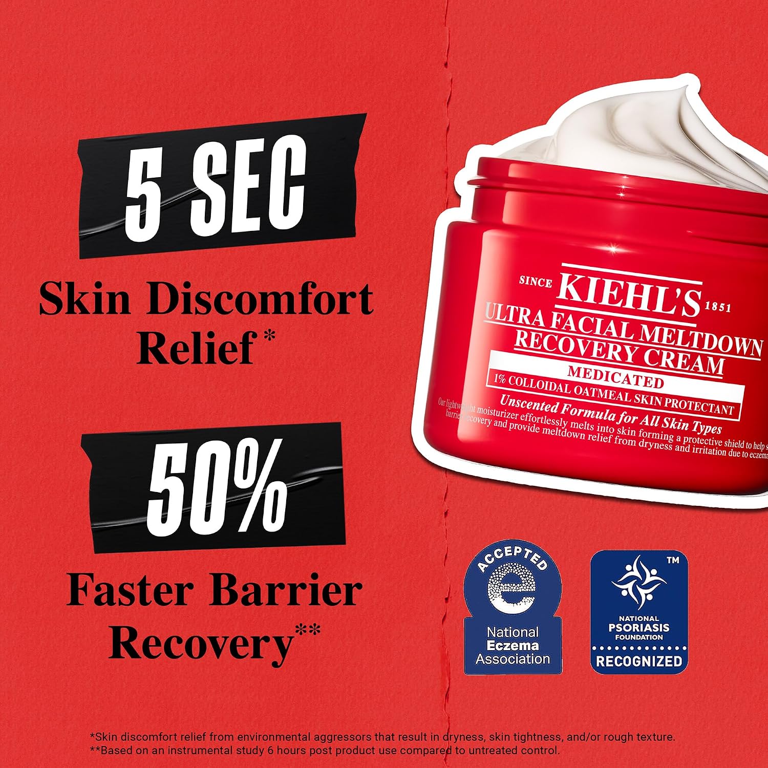 Detalle 2 de Kiehl's Ultra Facial Meltdown Recovery Barrier Cream, 1% Colloidal
