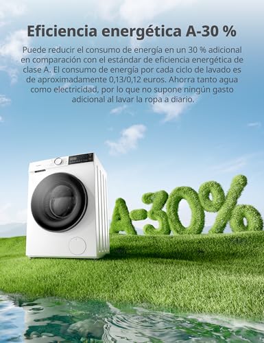 Thumbnail 3 de COMFEE' Lavadora 10 KG CF10EWP07W: eficiencia A-30% y lavado inteligente a tu alcance