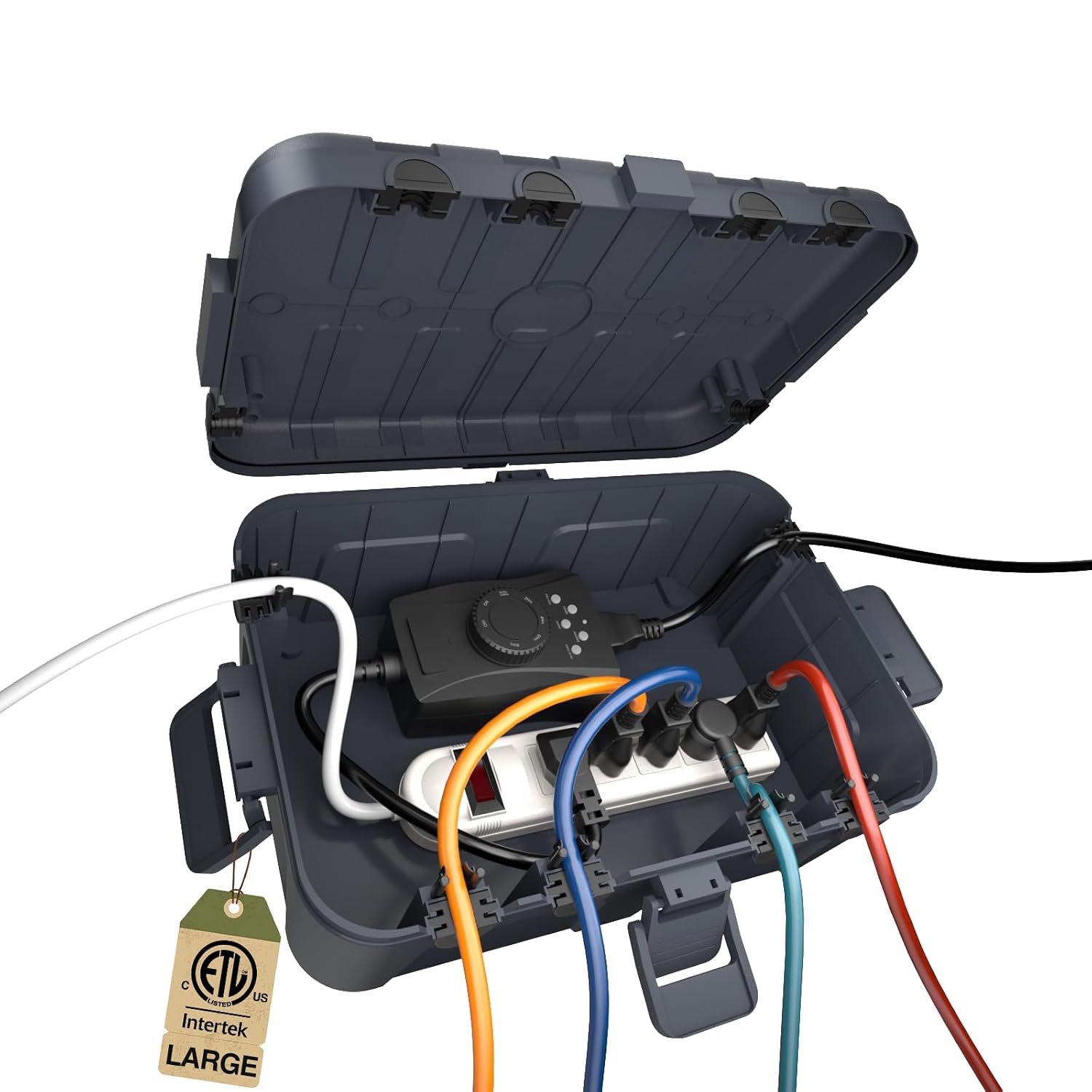 Detalle de Flemoon Outdoor Electrical Box, 12.5 x 8.5 x 5 Inch
