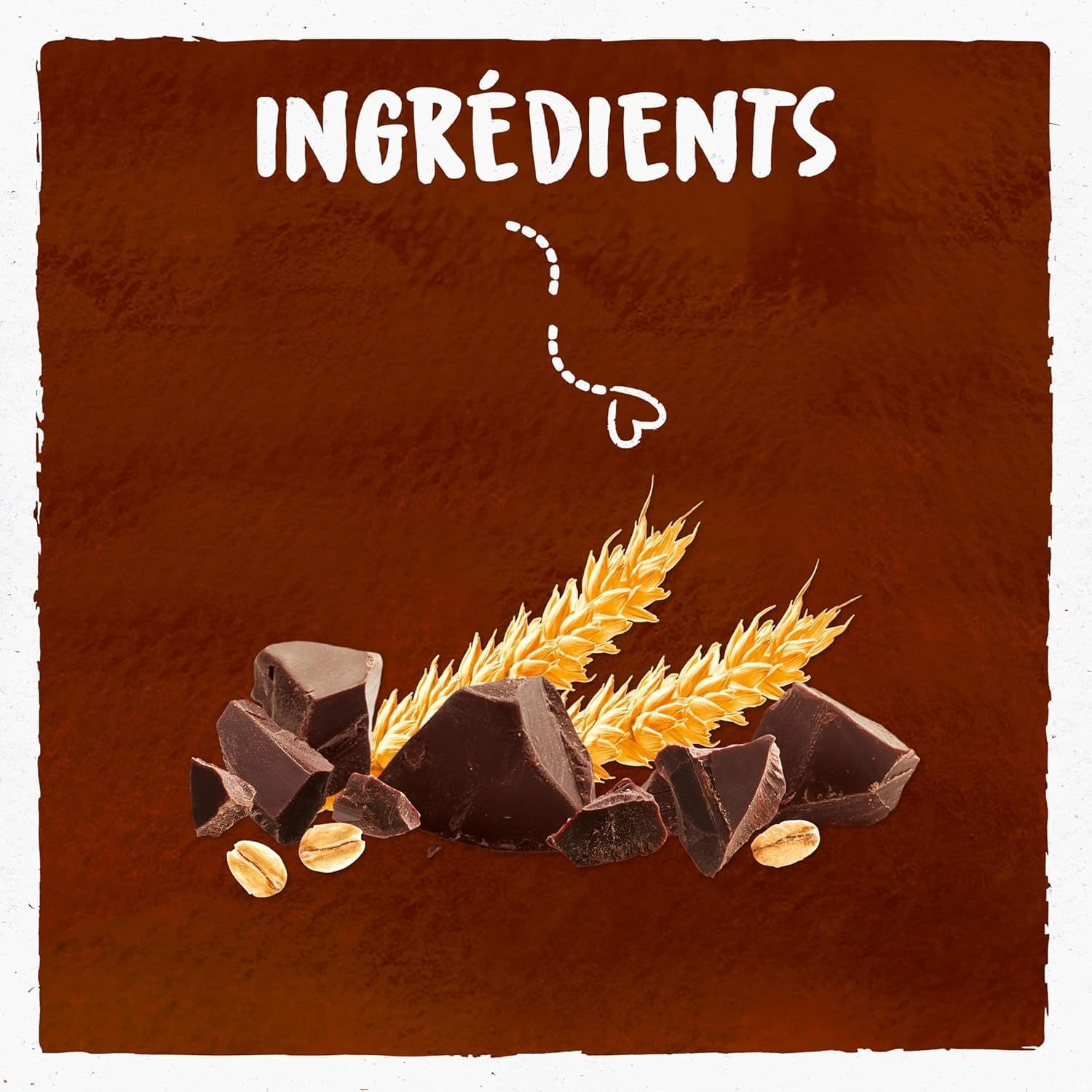 Detalle de BJORG Nutri+ Biscuits Avoine Chocolat – Lot 3 x 130 g (390 g) - Bio et Riche en Fibres
