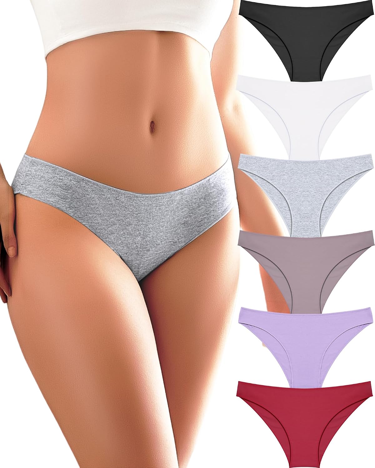 Detalle de ALL OF ME 6er Pack Unterhosen Damen Baumwolle