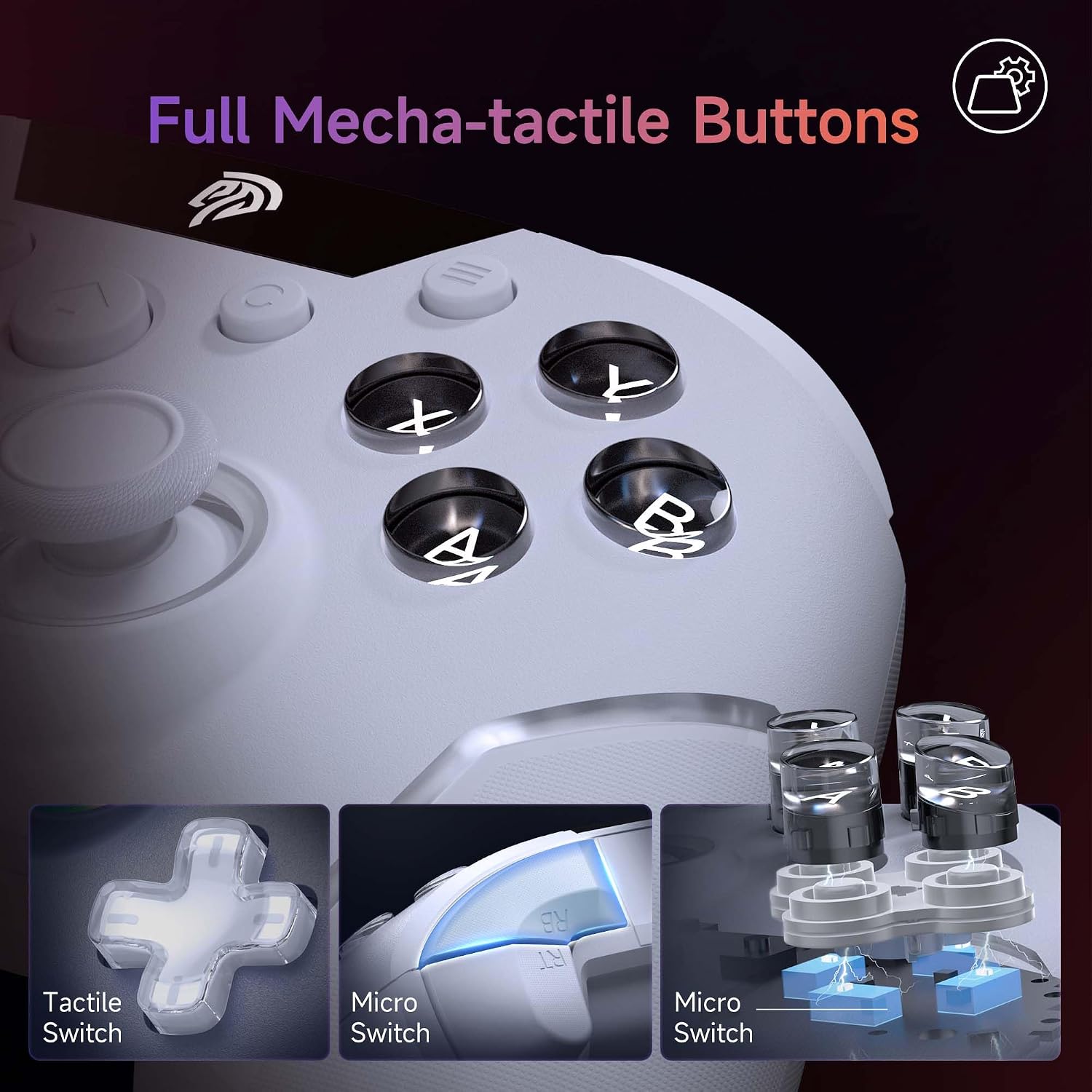Thumbnail 4 de EasySMX X20 Wireless Gaming Controller 1000Hz