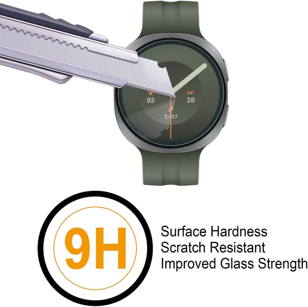 Detalle 1 de Supershieldz Galaxy Watch 9/8 (44mm) Tempered Glass Screen Protector, 3-Pack