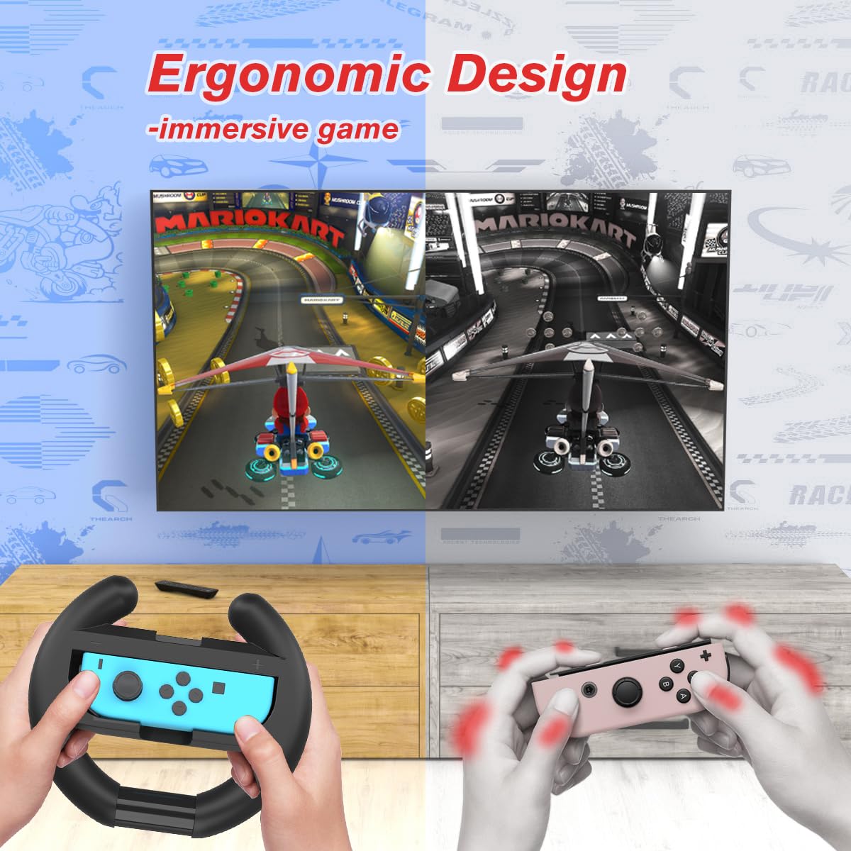 Thumbnail 3 de pdobq Switch Steering Wheel 4-Pack