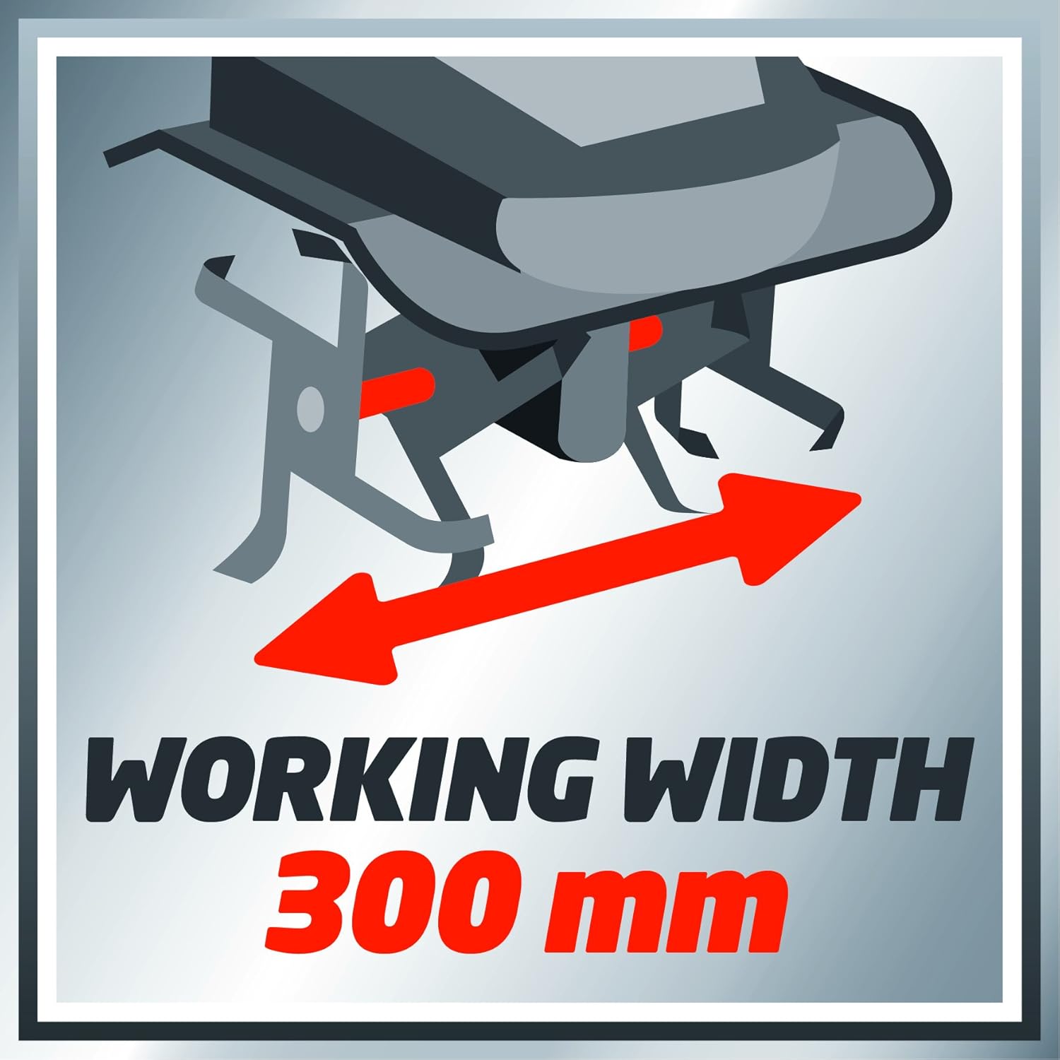 Thumbnail 4 de Einhell GC-RT 7530 Zappatrice Elettrica – potenza affidabile per il giardinaggio fai-da-te, rosso/nero