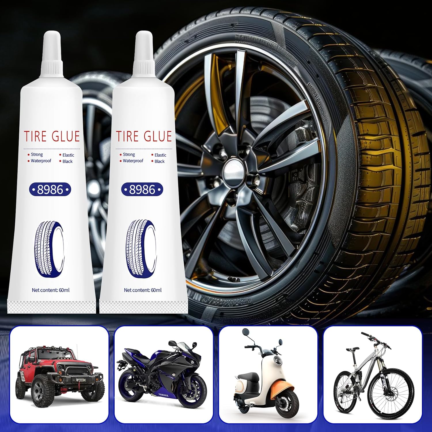 Thumbnail 6 de SPINNE LUCAS 120ml Reifenkleber fĂĽr Reifenreparatur đź›