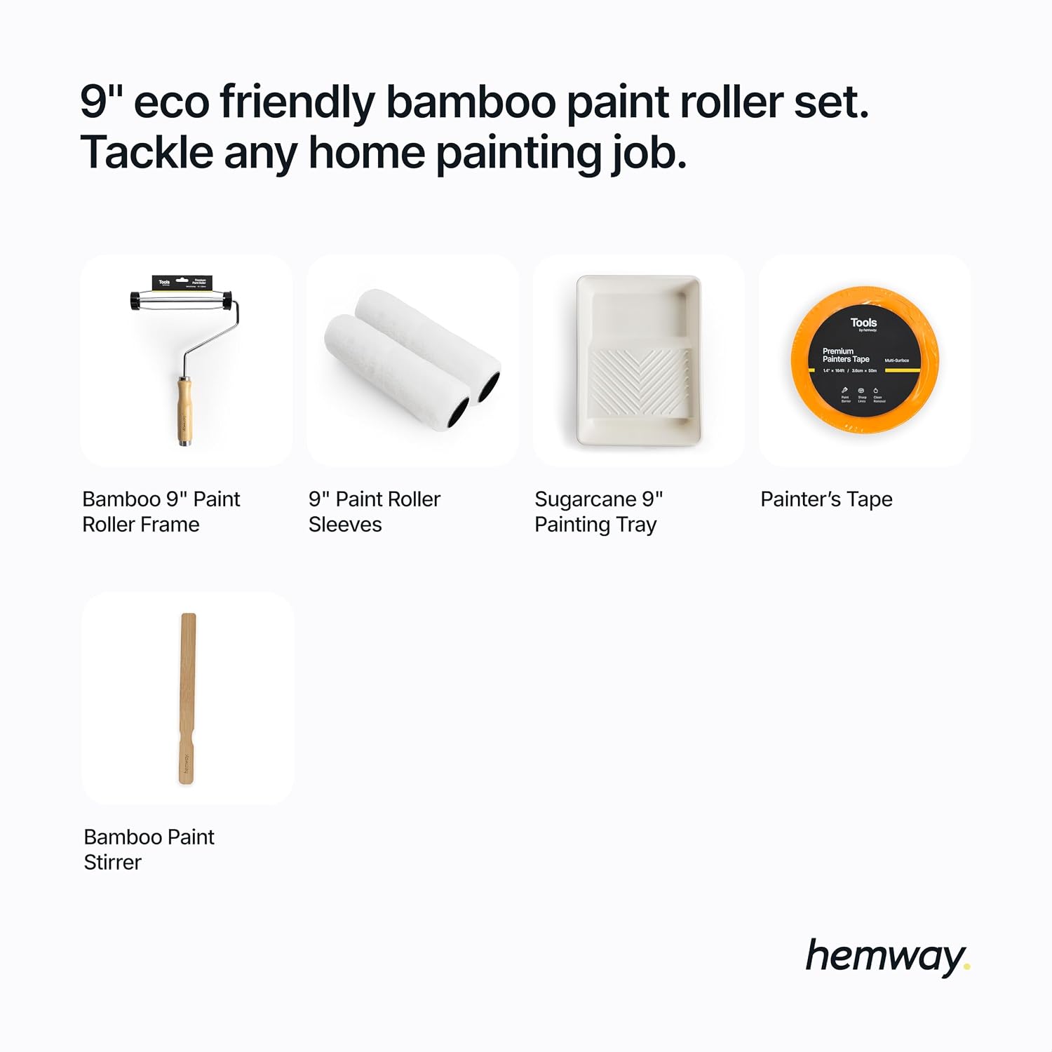 Thumbnail 6 de Hemway 9in Paint Roller Set