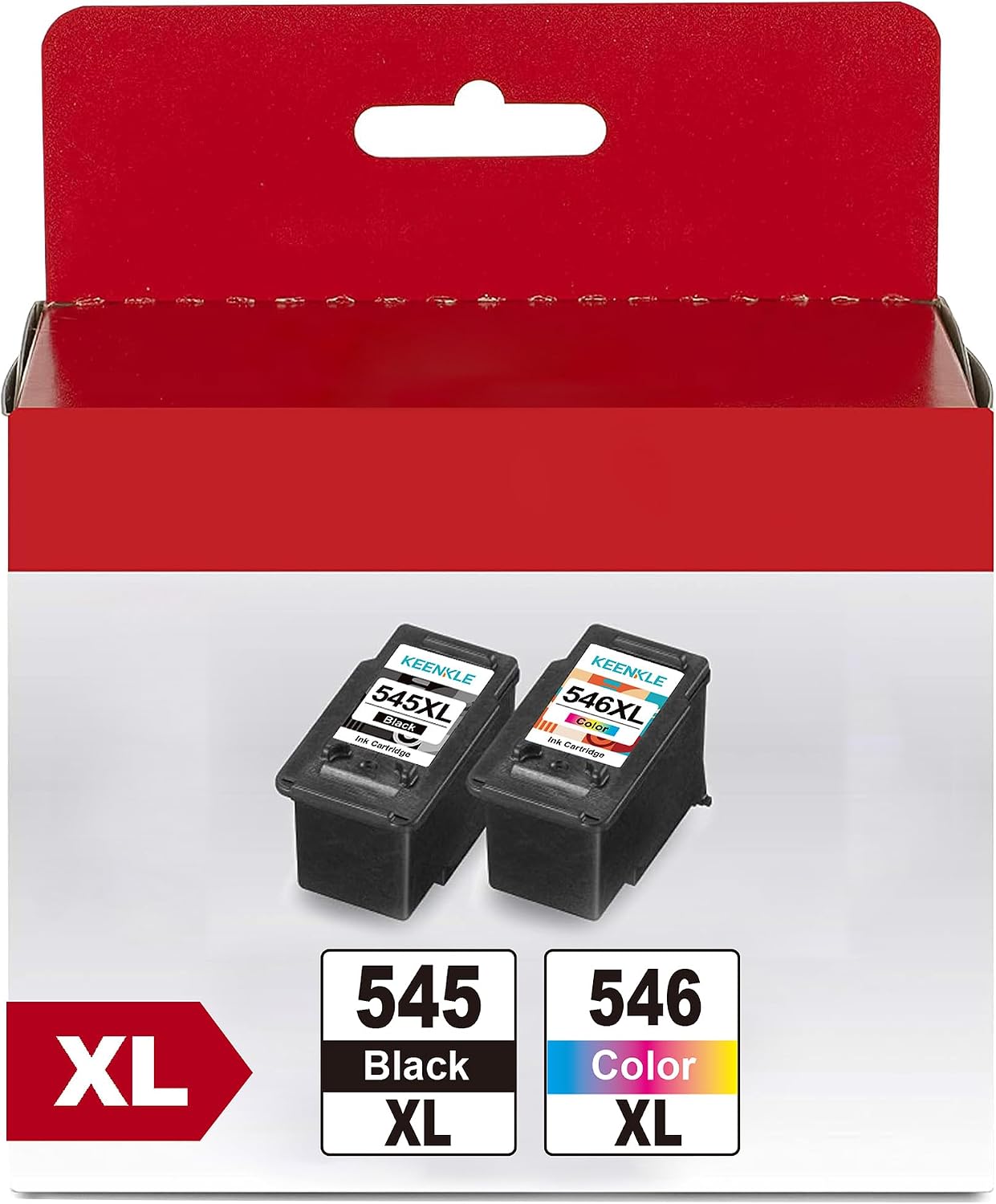 PG-545XL CL-546XL Multipack als Ersatz für Canon: 1x PG-545XL Black & 1x CL-546XL Tri-Farbe