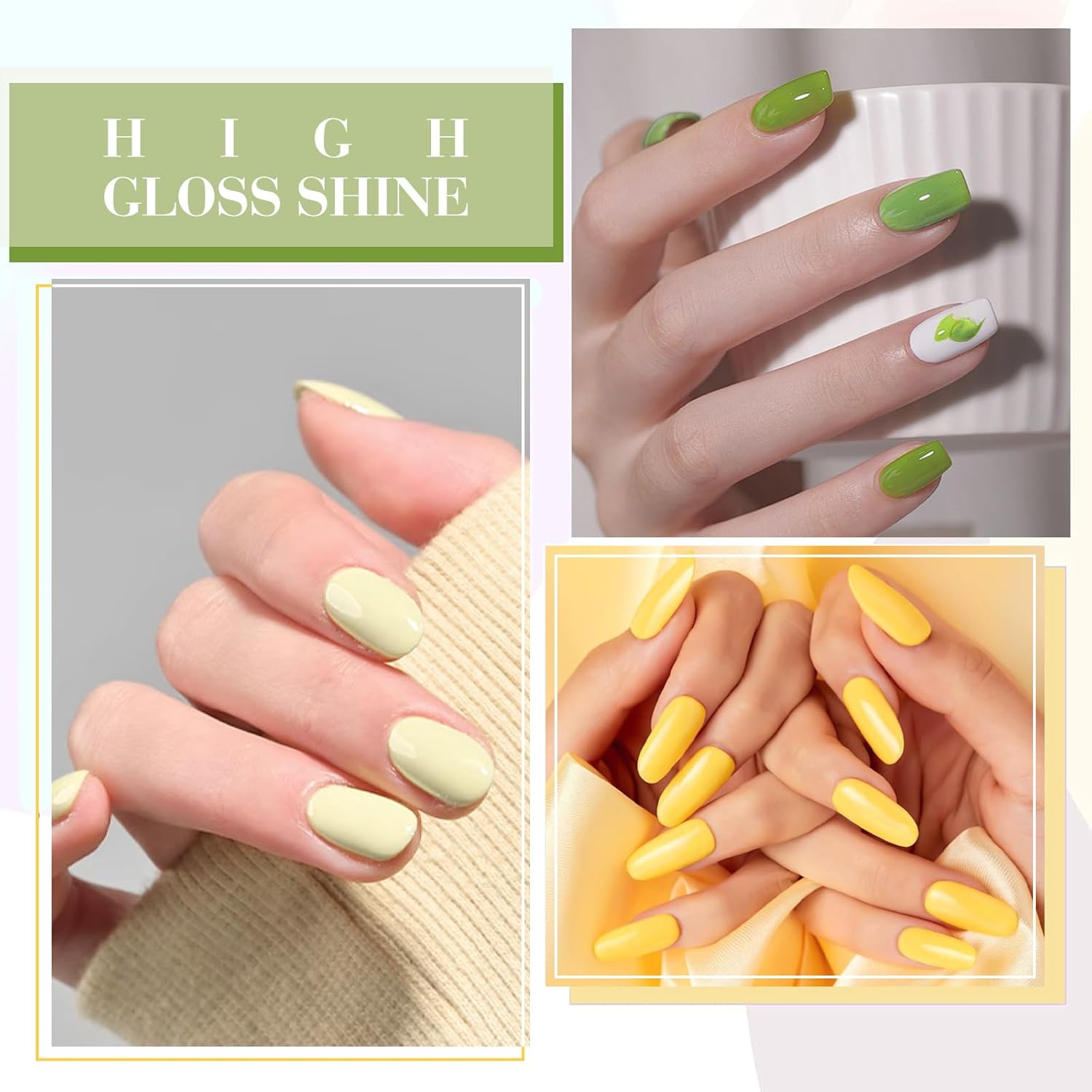 Thumbnail 2 de CANNI Pastel Gel Polish Set with 6 Colors