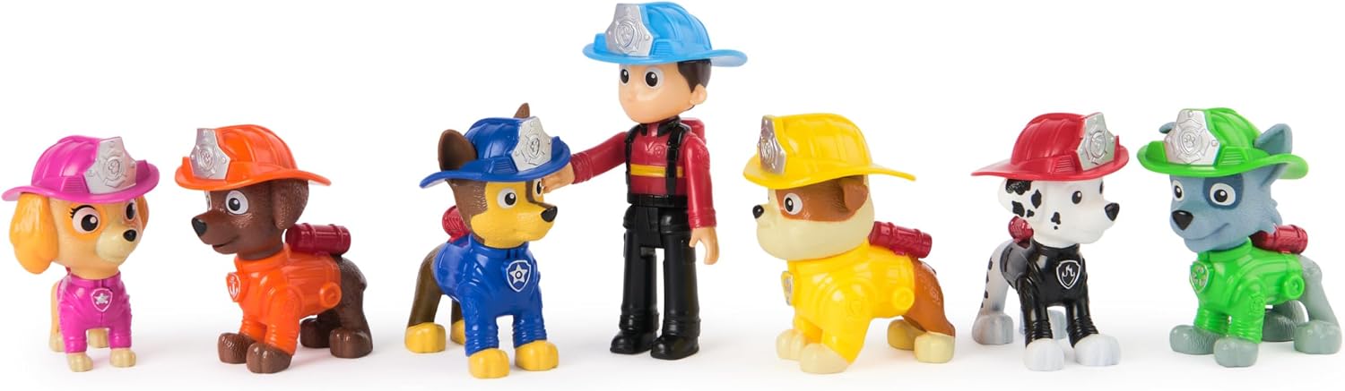 Detalle 2 de Paw Patrol Fire Rescue Team Pack 7 figures