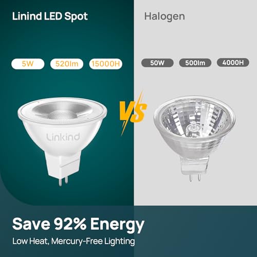 Thumbnail 2 de Linkind Bombilla LED GU5.3 MR16 12V 2700K