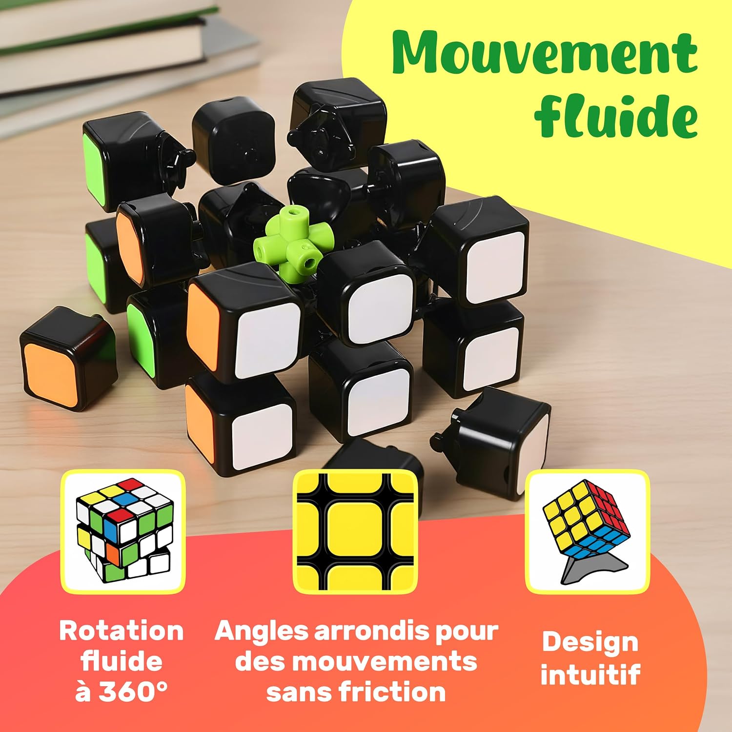 Detalle de CUBIDI Cube de Vitesse 3x3 🧩