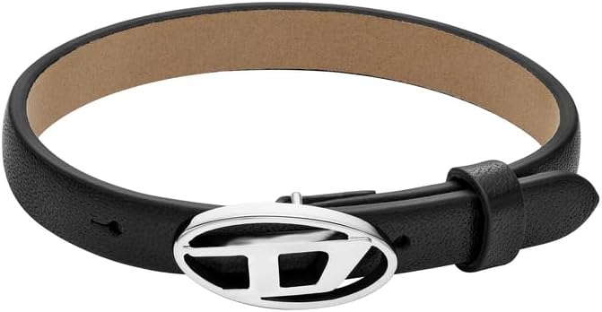 Detalle de DIESEL Homme Bracelet cuir bouton