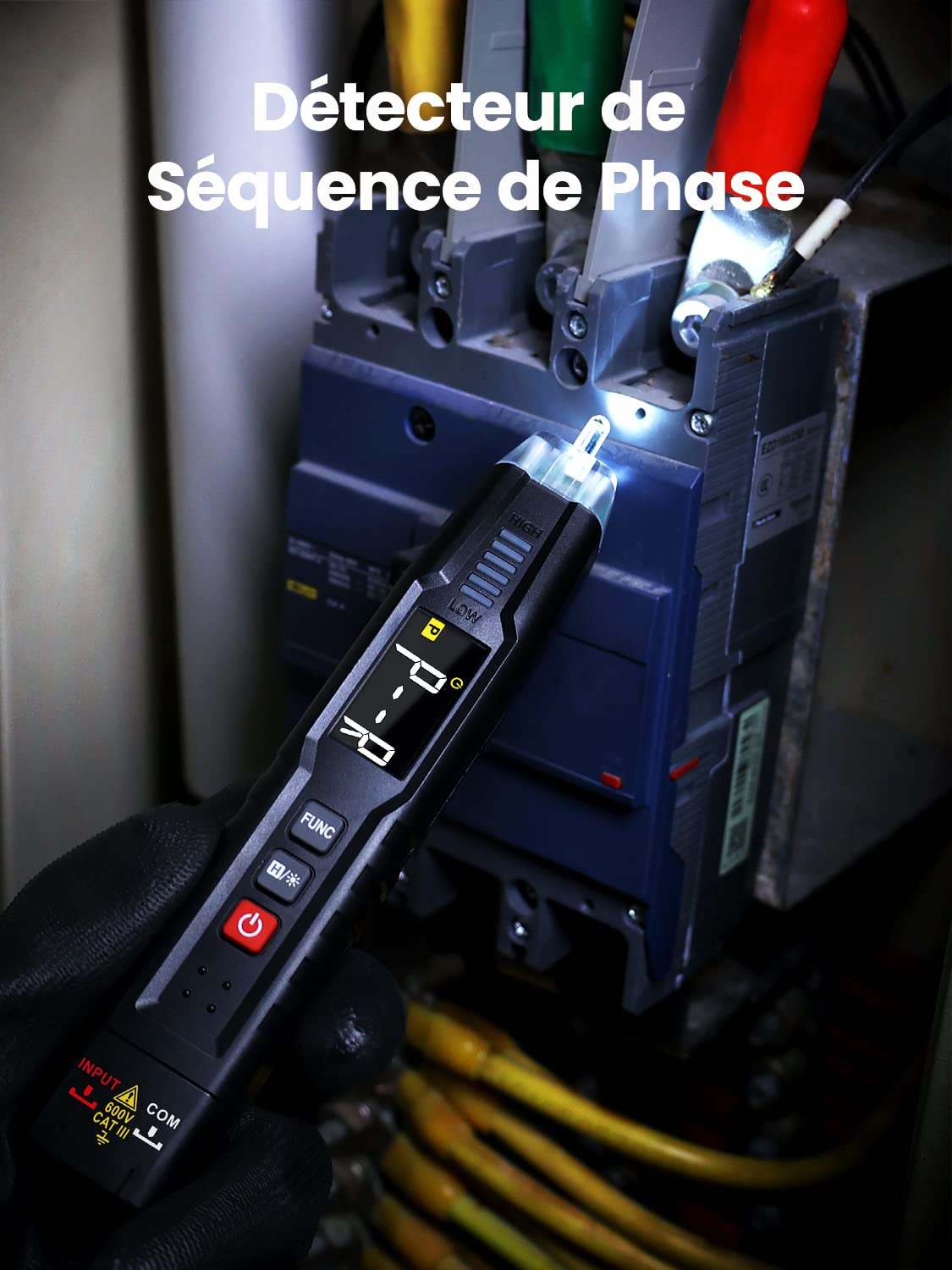 Thumbnail 5 de KAIWEETS Testeur de Tension Multifonction 600 V