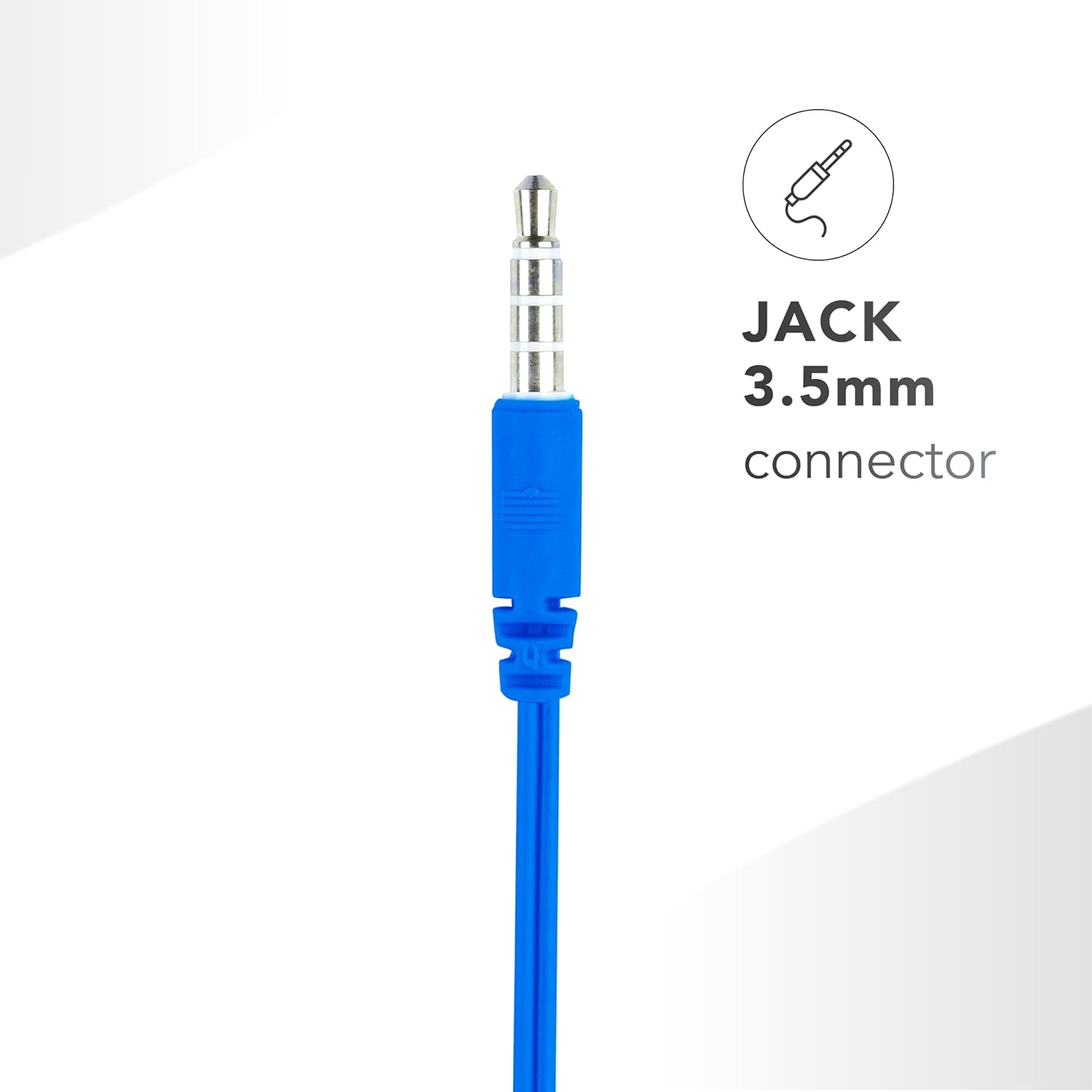 Thumbnail 1 de Music Sound AURICOLARI Fullcolor In-Ear con filo e microfono, jack 3,5 mm (blu)
