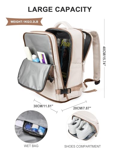 Detalle 1 de SZLX Mochila de cabina 40 × 30 × 20 cm con apertura de 180° y compartimento para portátil