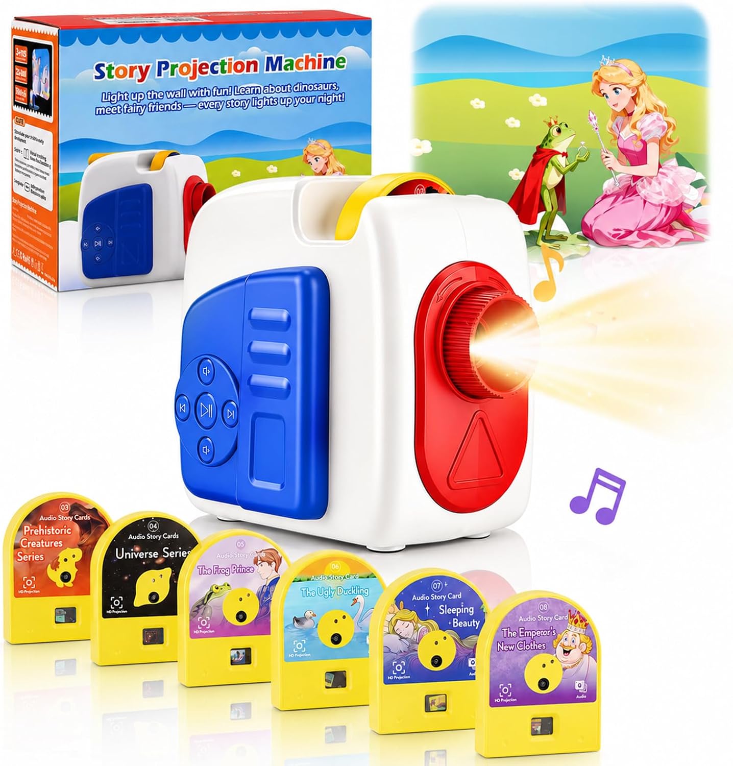 Detalle de Tokky Kids Story Projector with 6 Story Cards