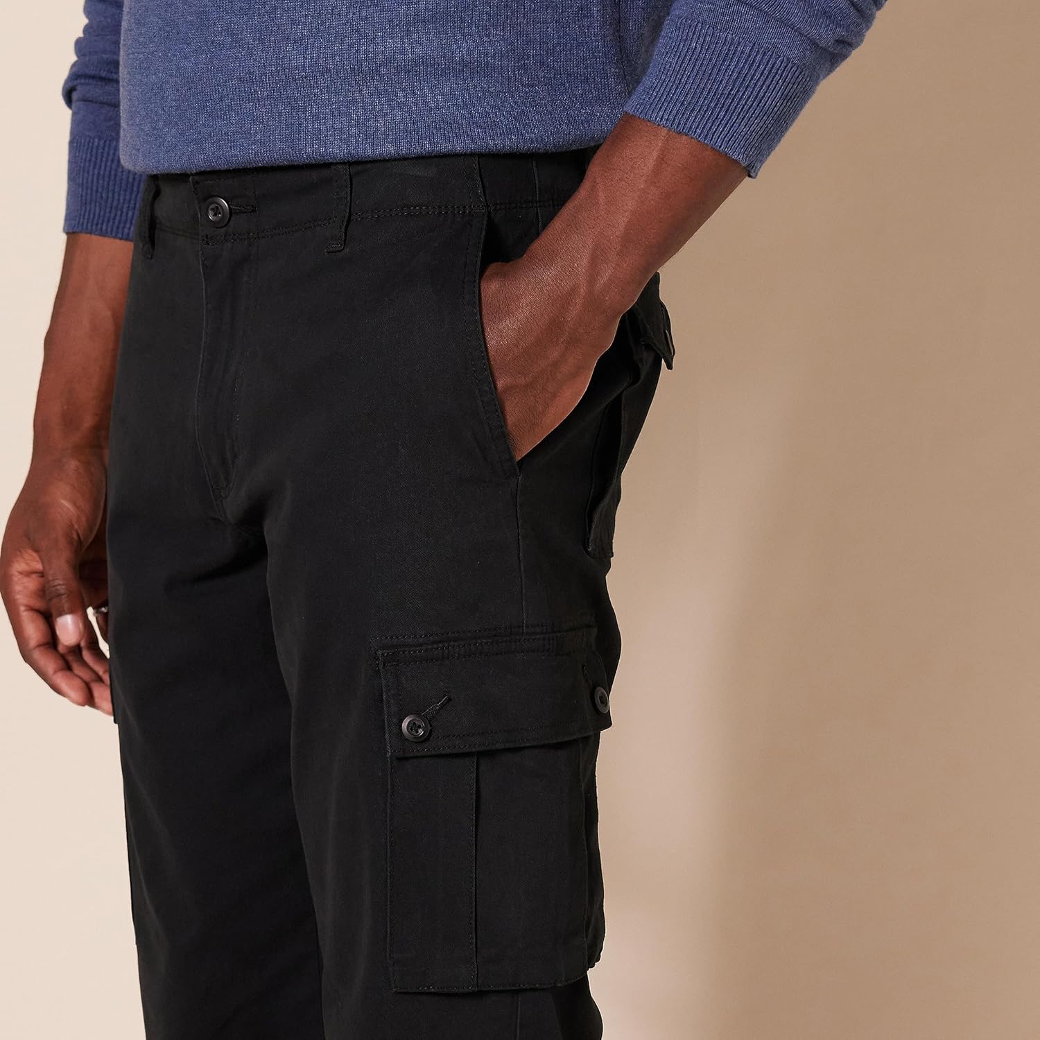 Thumbnail 2 de Amazon Essentials Men's Straight Fit Stretch Cargo Work Trousers (Big & Tall)