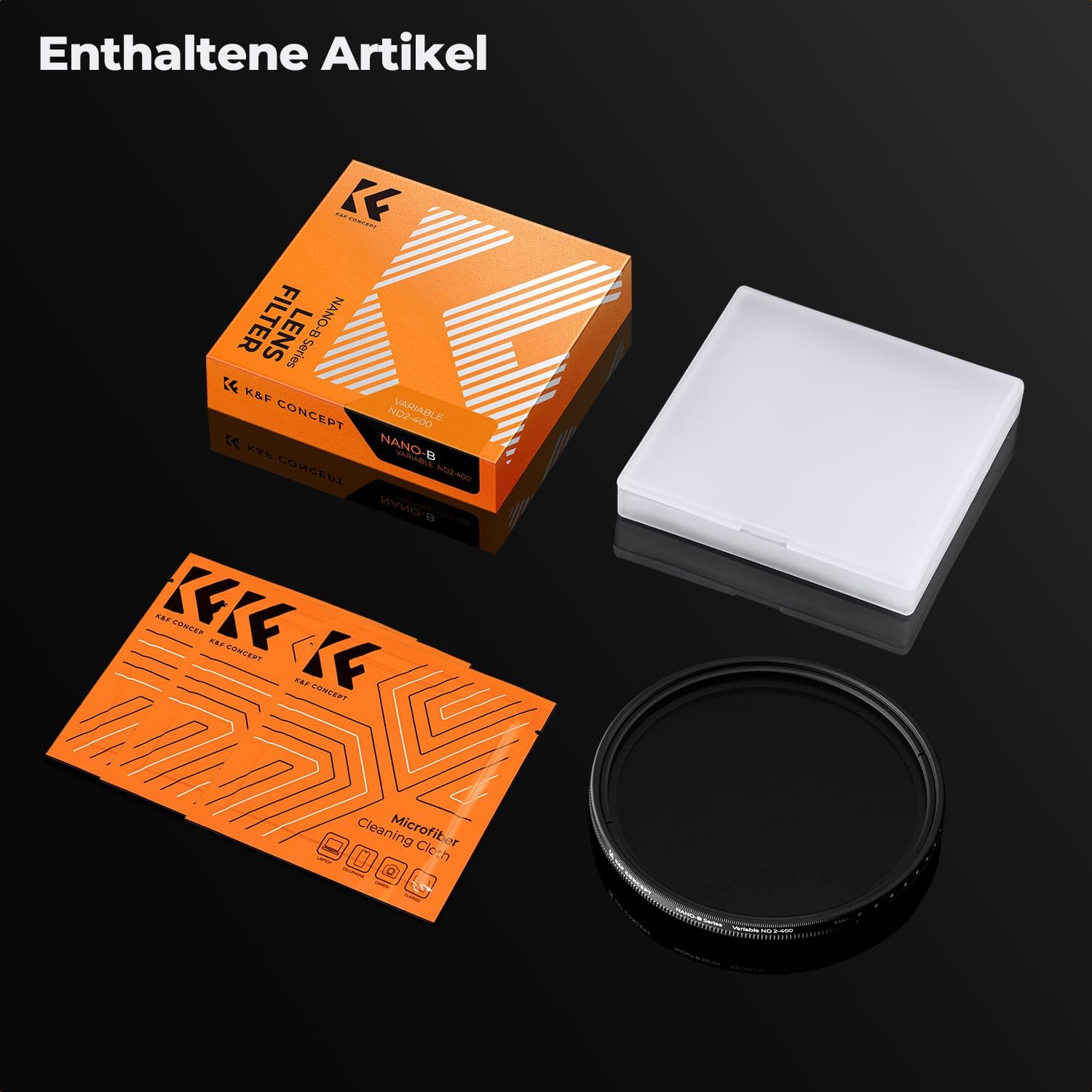 Thumbnail 6 de K&F CONCEPT 67mm ND Filter ND2-400