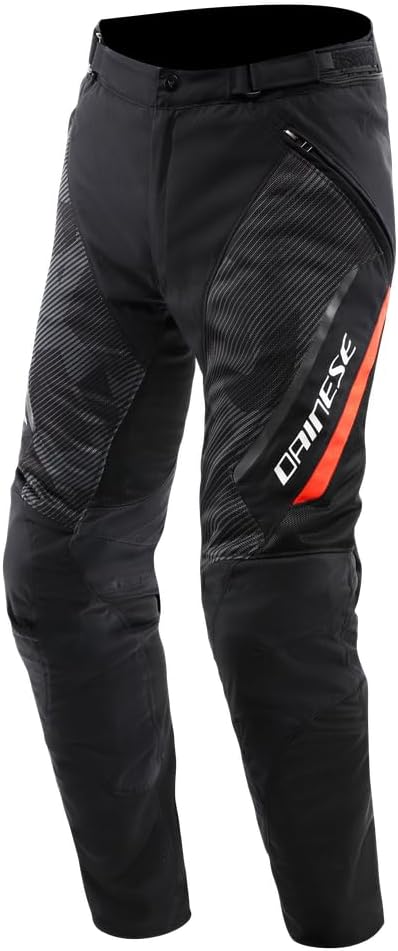 Detalle 2 de Dainese Drake 2 Super Air Tex Pants: pantaloni da moto ventilati in tessuto con protezioni removibili – uomo