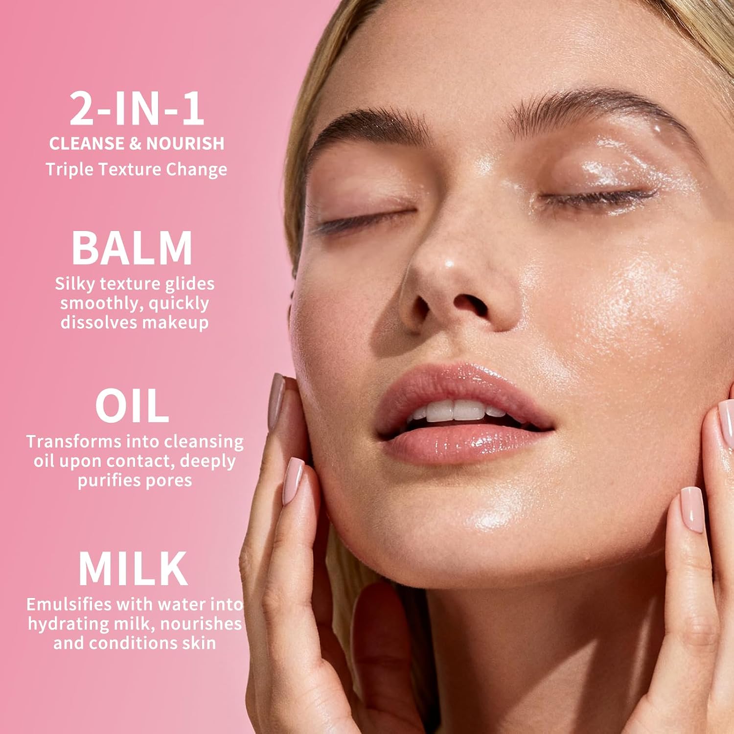 Detalle 2 de dewyhour Makeup Cleansing Balm, 2.46 oz