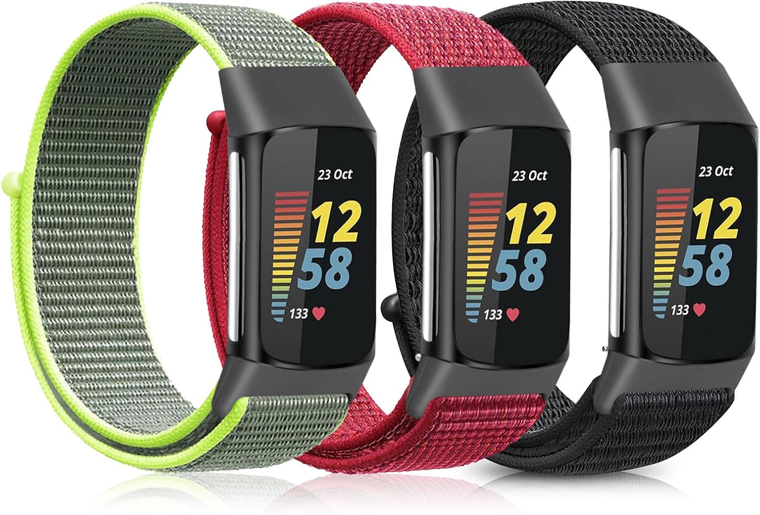 Detalle de Ecogbd Nylon Replacement Strap for Fitbit Charge 5