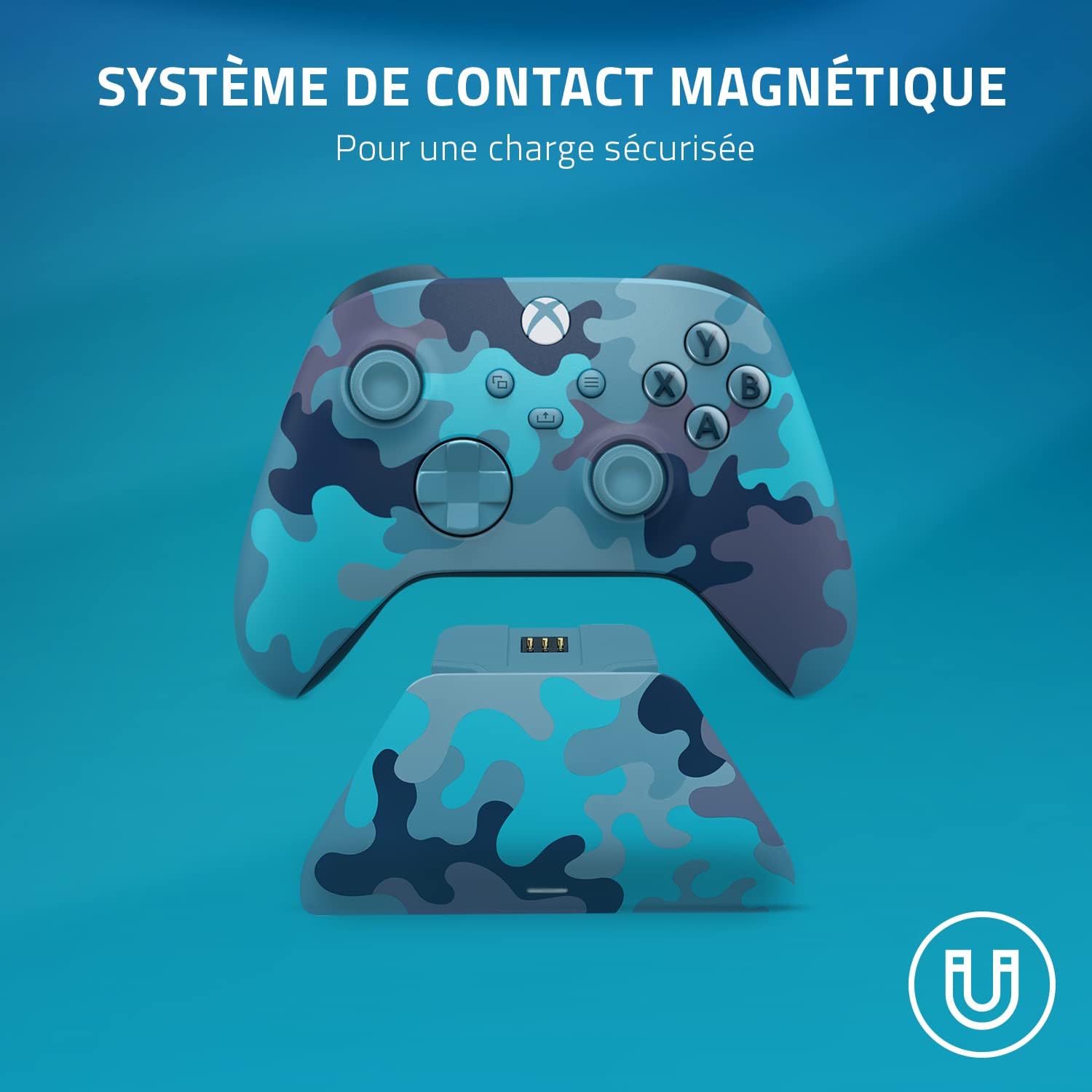Thumbnail 4 de Razer Universal Quick Charging Stand — Support de chargement rapide universel pour manettes Xbox (Mineral Camouflage Éd.)