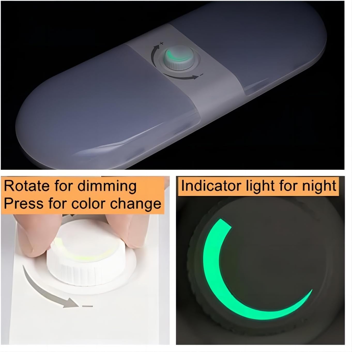 Detalle 1 de ANYPOWK RV Light 1 12V LED Interior Light, Dimmable, 3 Colour Temperatures