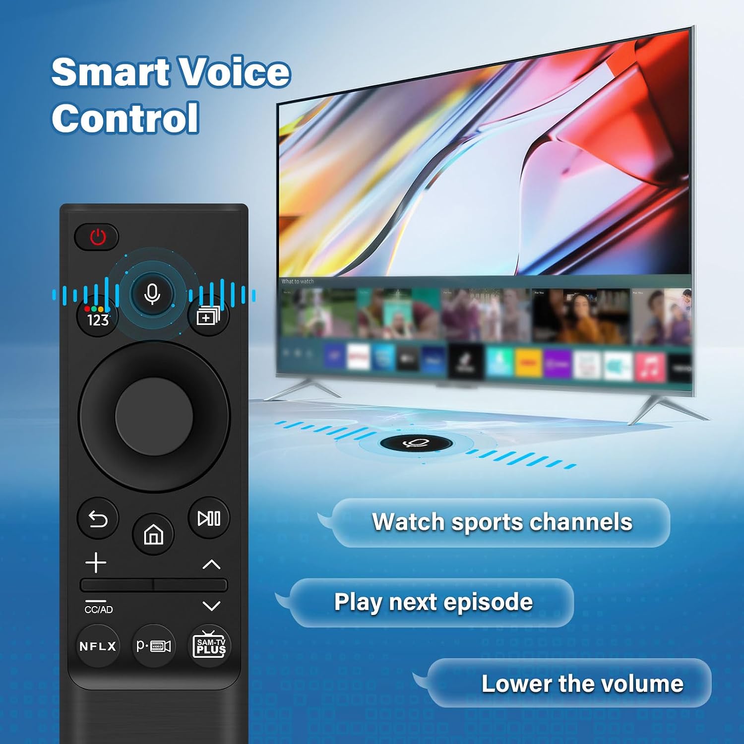 Detalle 2 de Pixelure BN59-01357B Telecomando solare Samsung 4K