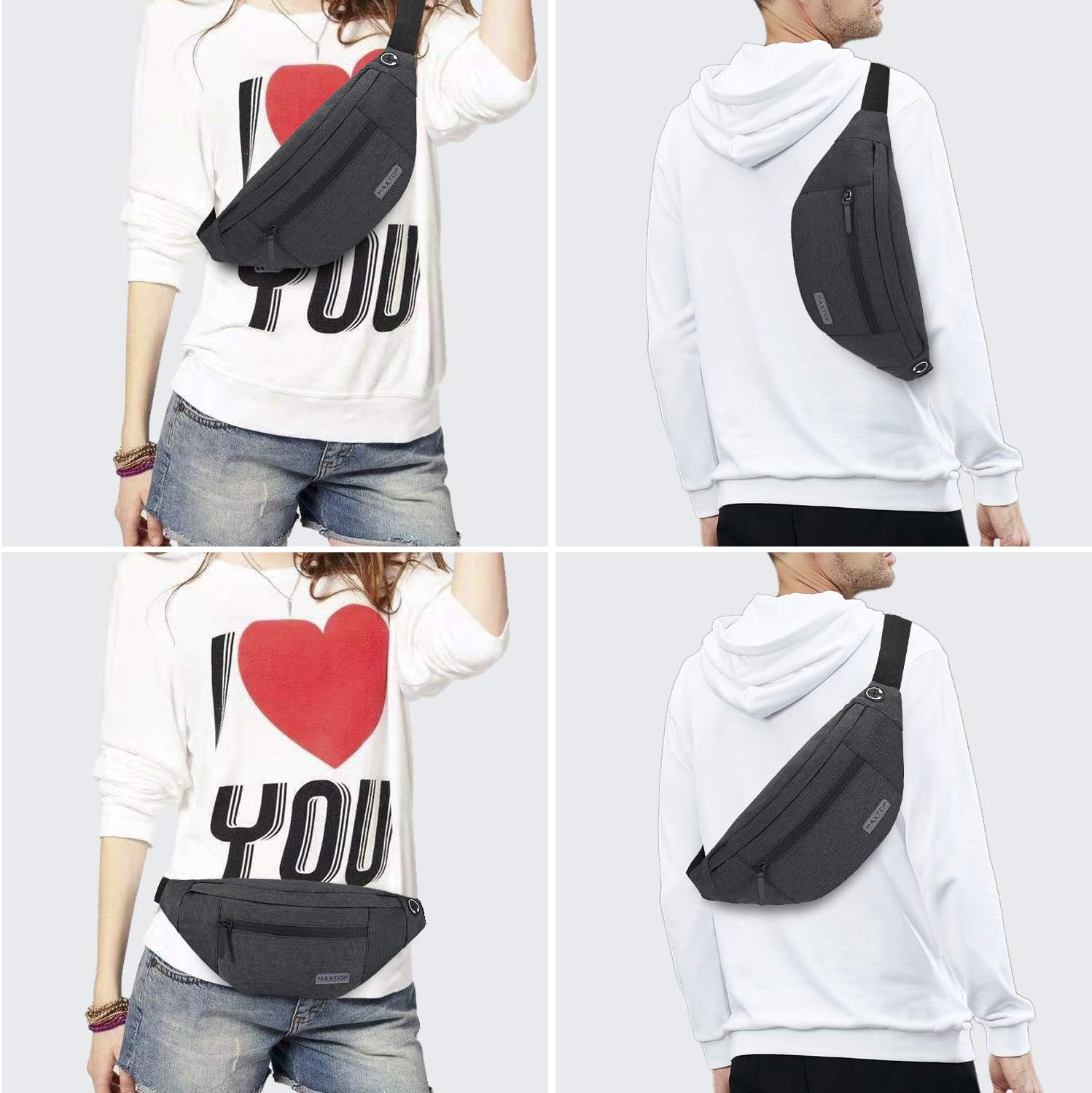 Thumbnail 6 de Crossbody Fanny Pack, Polyester
