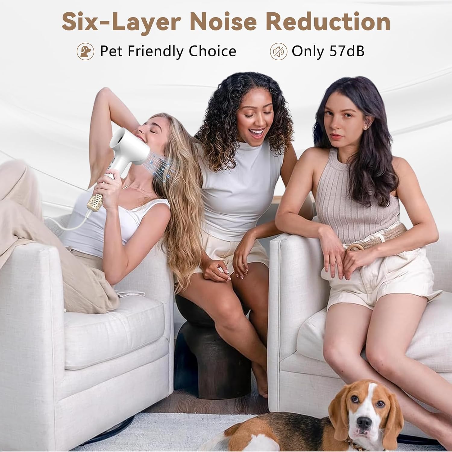 Thumbnail 5 de TQQ Secador Profesional 200M Iónicos, Silencioso y Potente