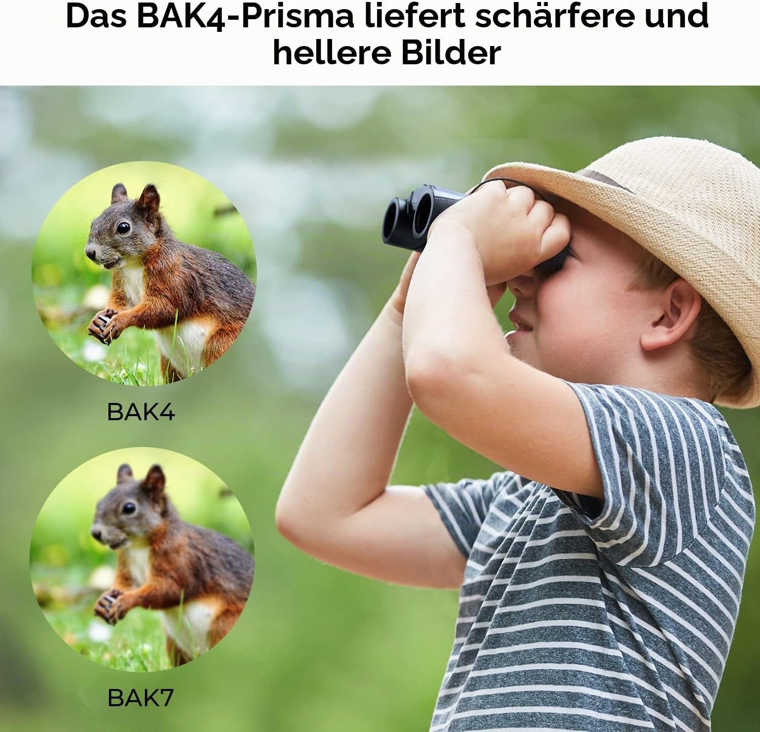 Thumbnail 2 de K&F Concept 8x21 Fernglas – kompakt, wasserdicht und vielseitig für Kinder und Erwachsene