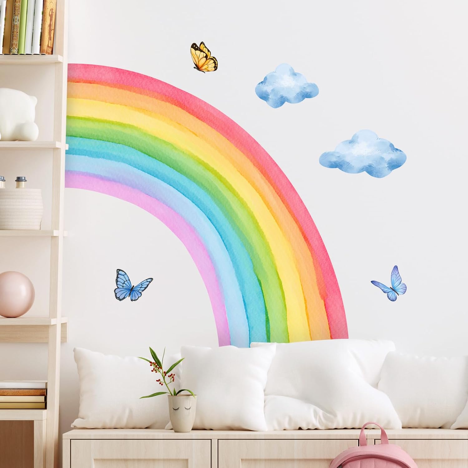 Thumbnail 5 de Supzone Wandtattoo Regenbogen Groß 120 cm