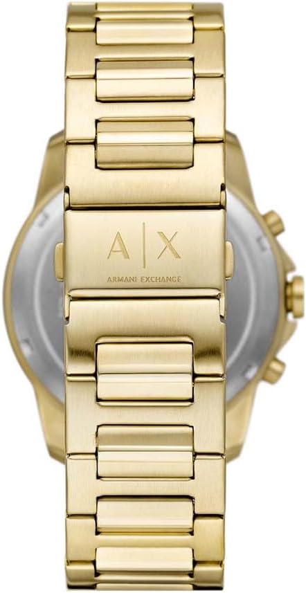 Thumbnail 2 de Armani Exchange Watch for Men – Montre élégante en acier doré avec chronographe