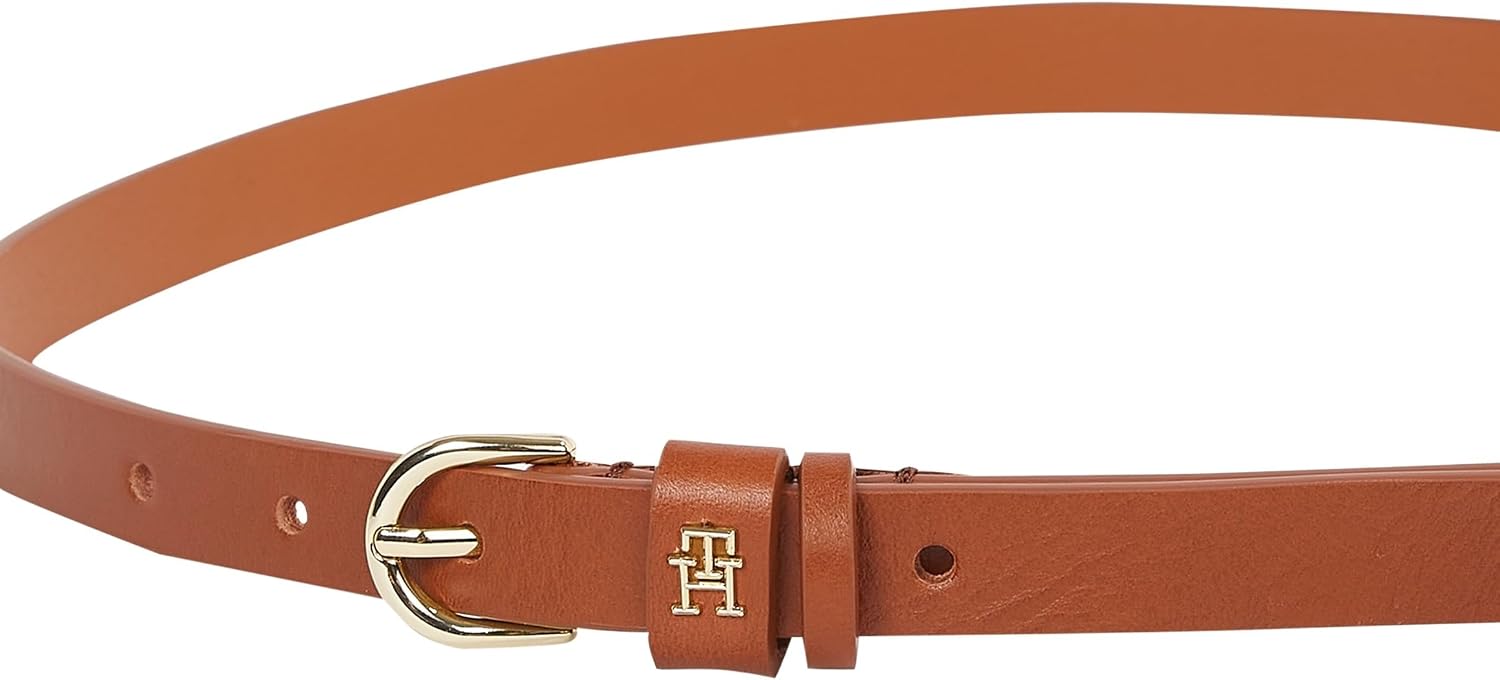 Detalle de Tommy Hilfiger Donna Cintura Essential Effortless 1,5 cm in Pelle