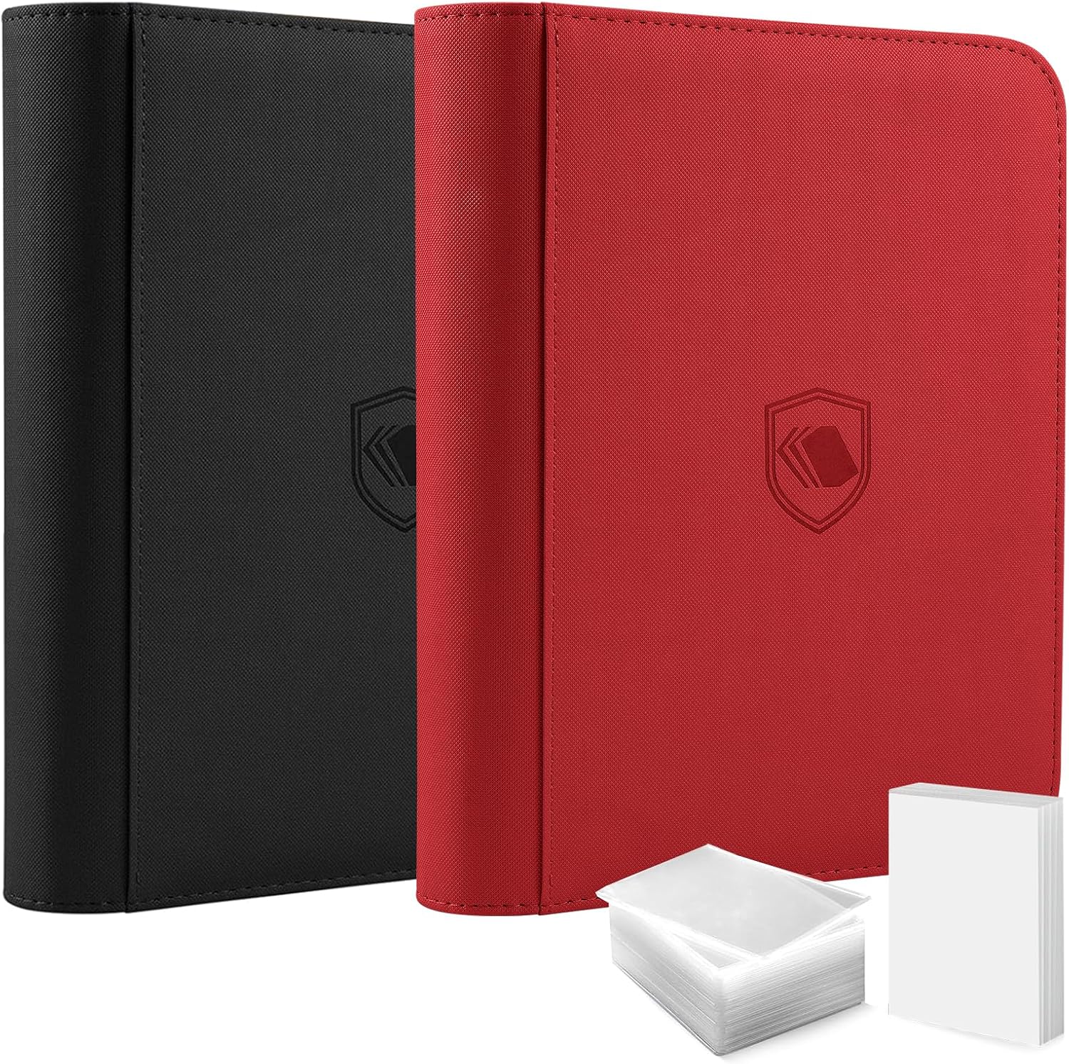 Detalle de Pemocyny Top Loader Binder 2 Pack, 9-Pocket Albums for 3" x 4" Toploaders
