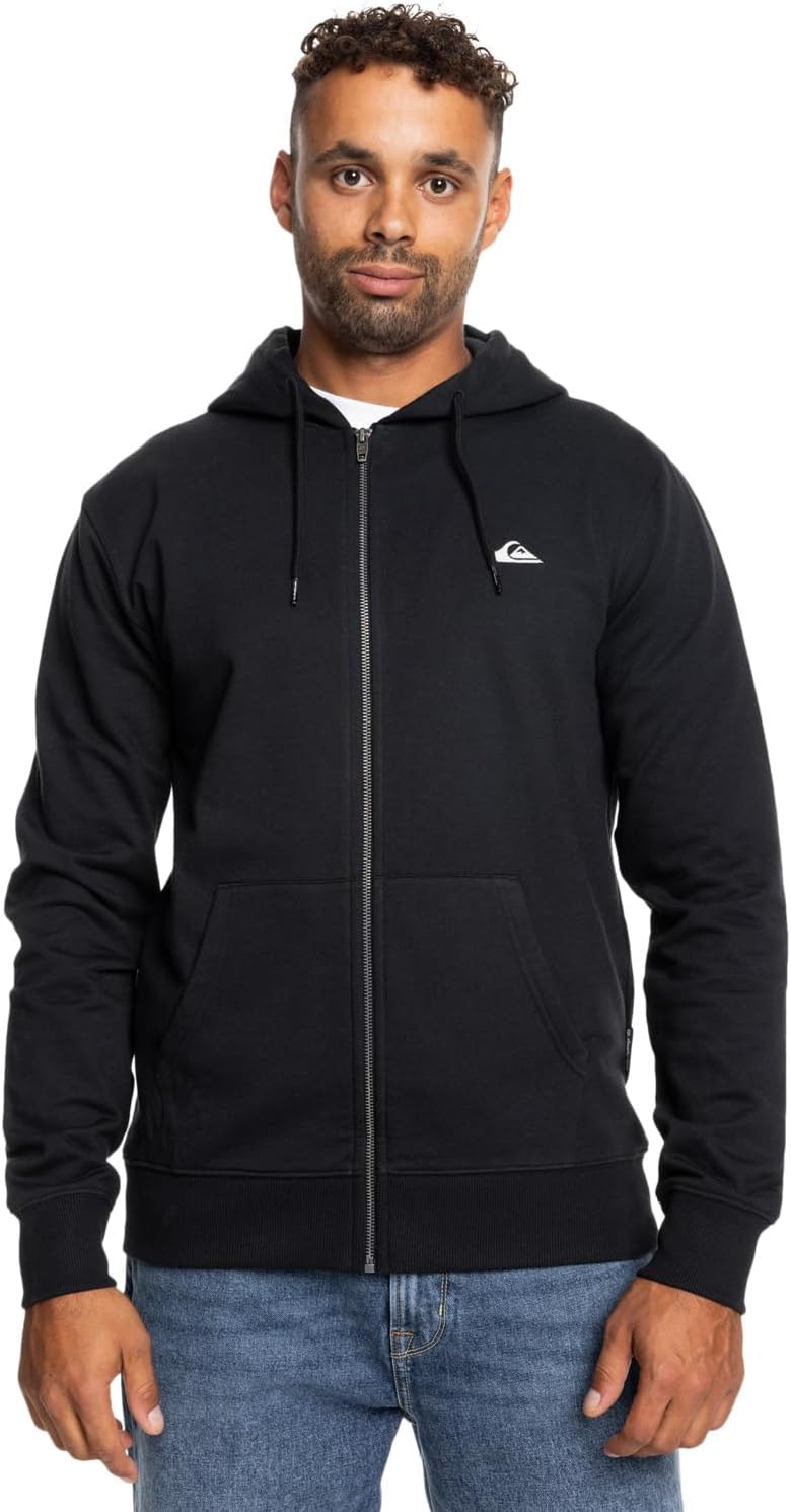Detalle de Quiksilver Keller Block Zip Maglione Uomo (Pacco da 1) – stile casual e praticità