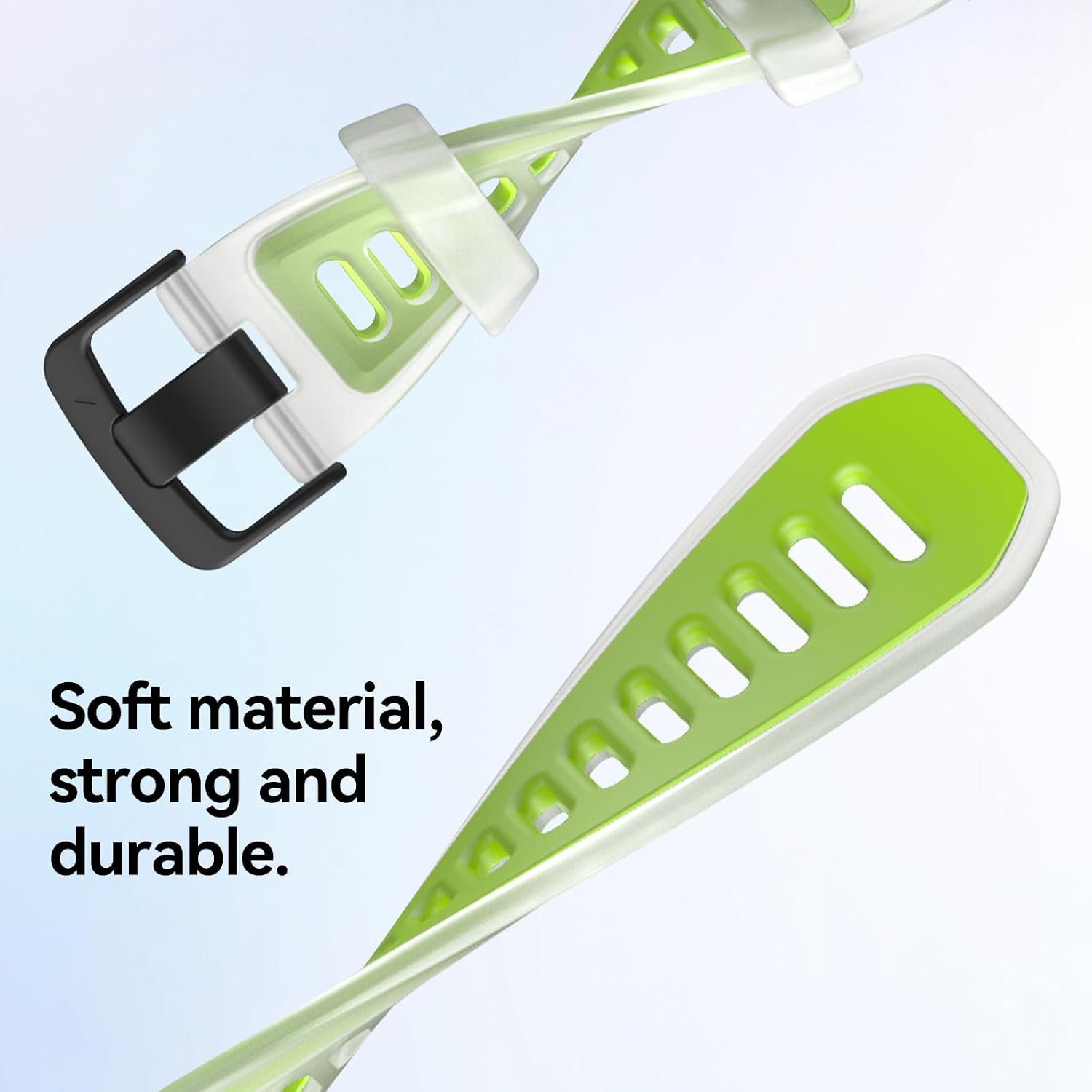 Detalle 2 de OVERSTEP 22mm silicone watch band