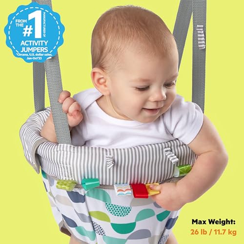 Detalle 2 de Bright Starts Playful Parade Saltador de Puerta, 26 lb