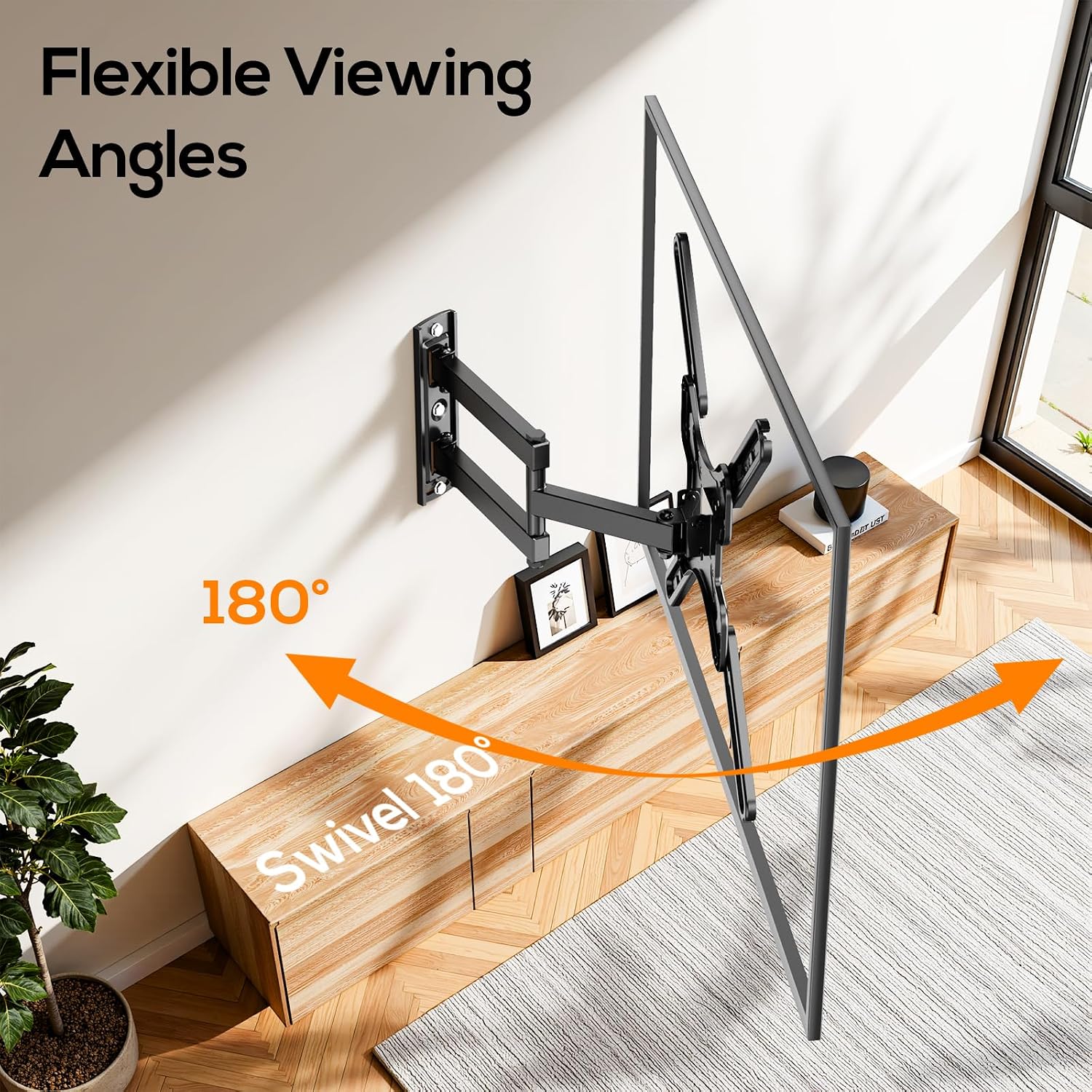 Detalle 2 de IWORKBOARD TV Wall Mount 77 lb, Articulating