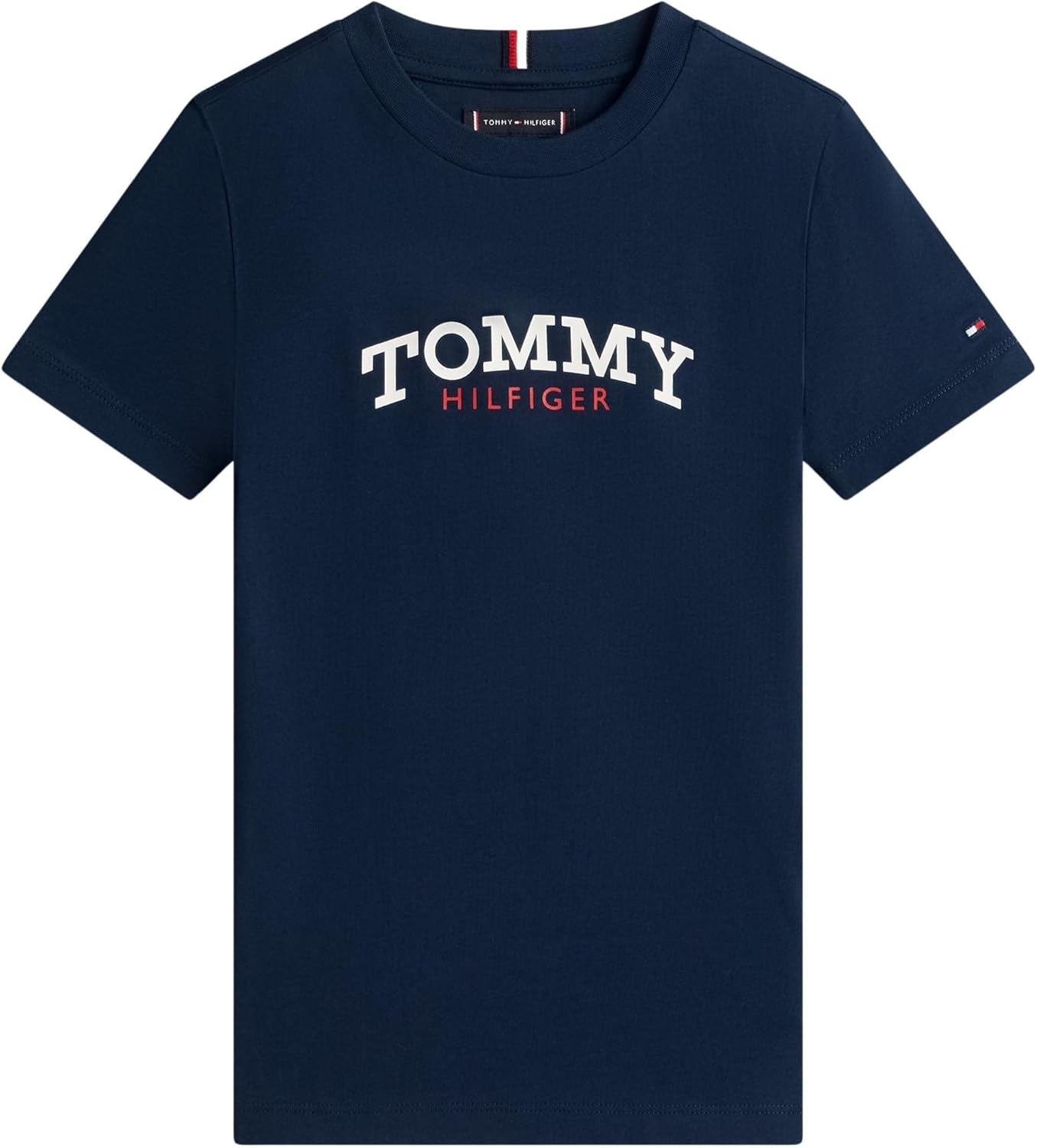 Detalle de Tommy Hilfiger Monogram Graphic T-Shirt KB0KB10263 per bambini e ragazzi (confezione da 1)