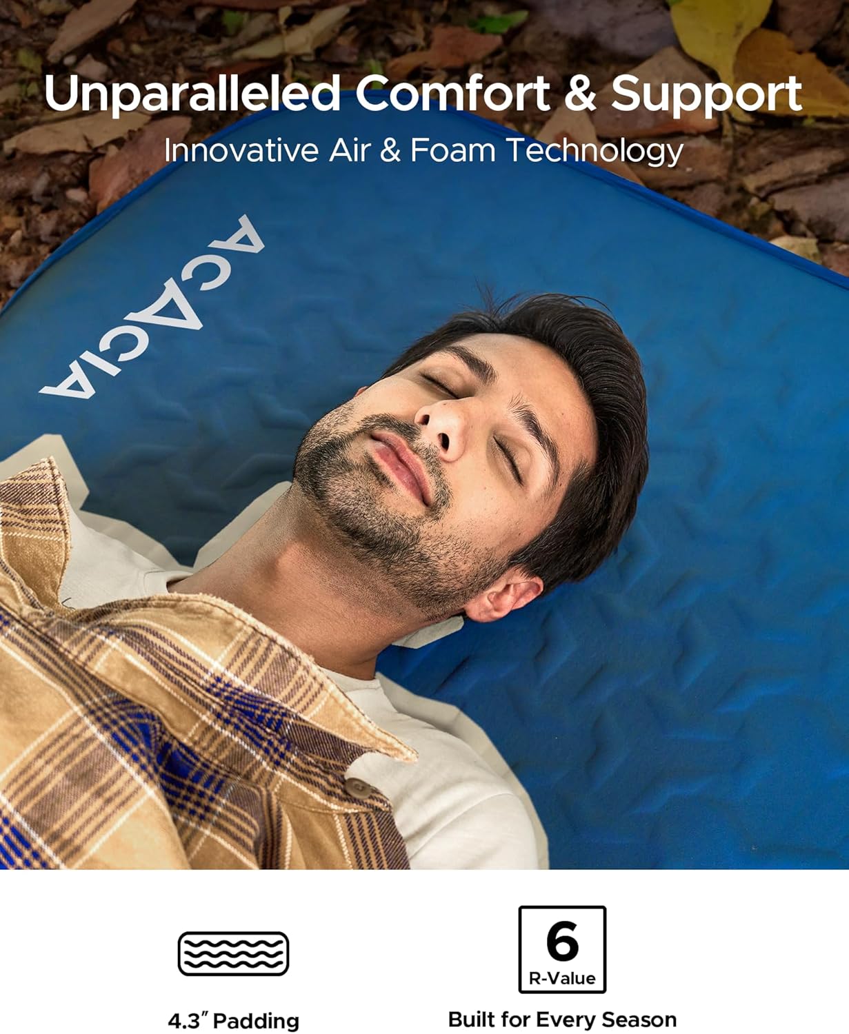 Detalle 2 de Acacia Self-Inflating Sleeping Pad with Foam